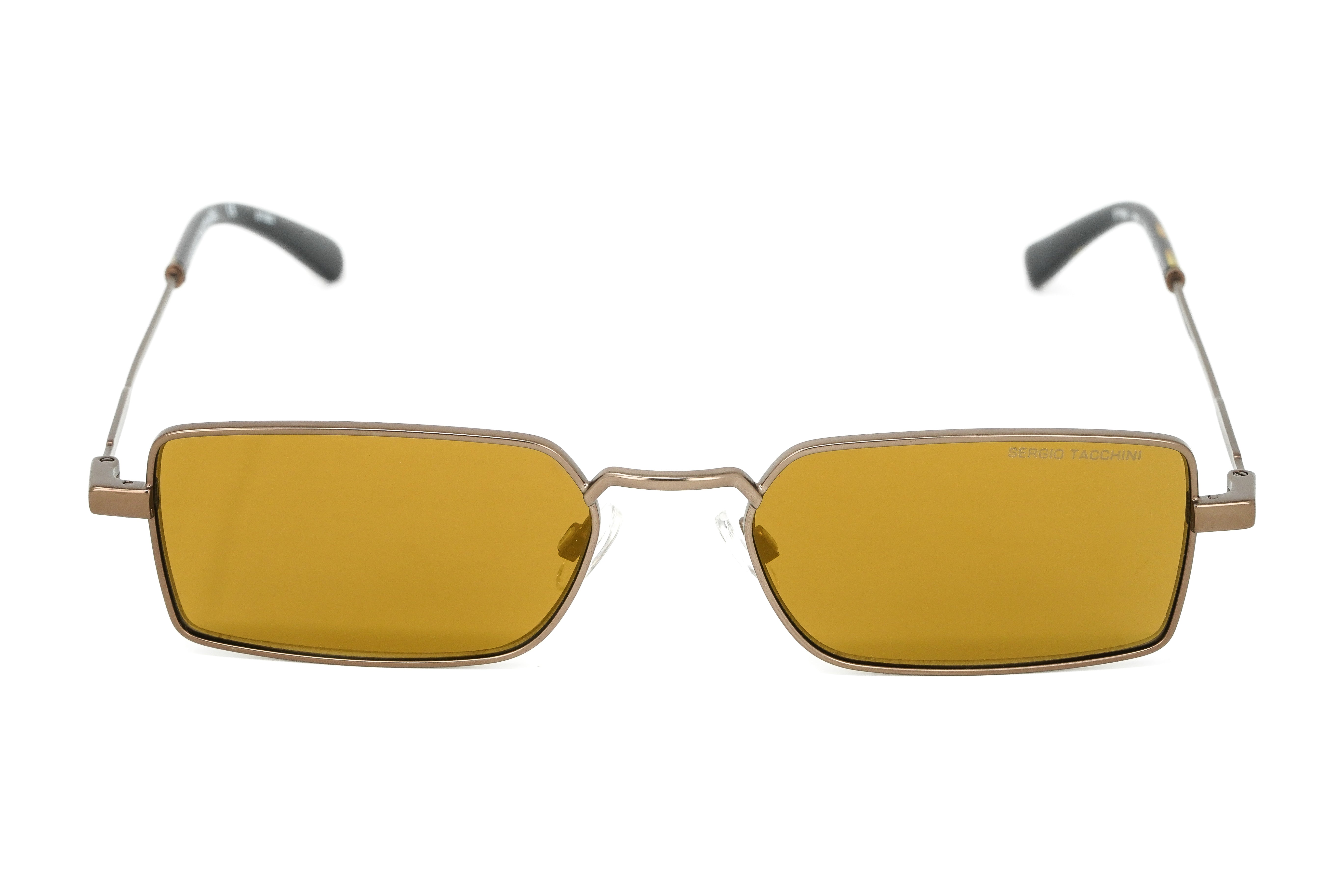 Sergio Tacchini Men's Rectangular Bronze ST7002 123-GR8 Sunglasses