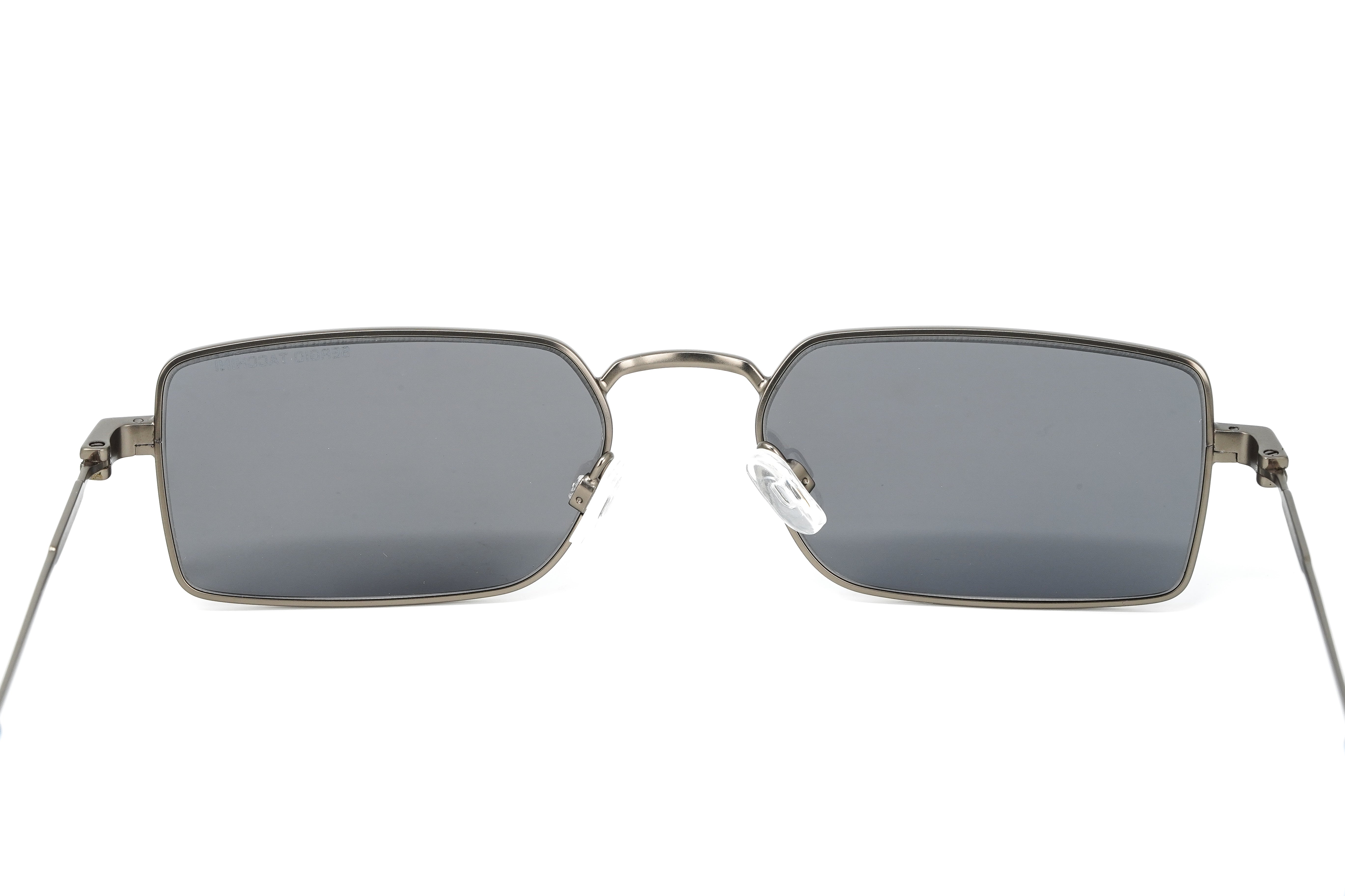 Sergio Tacchini Men's Rectangular Gunmetal and Blue ST7002 995-GR8 Sunglasses