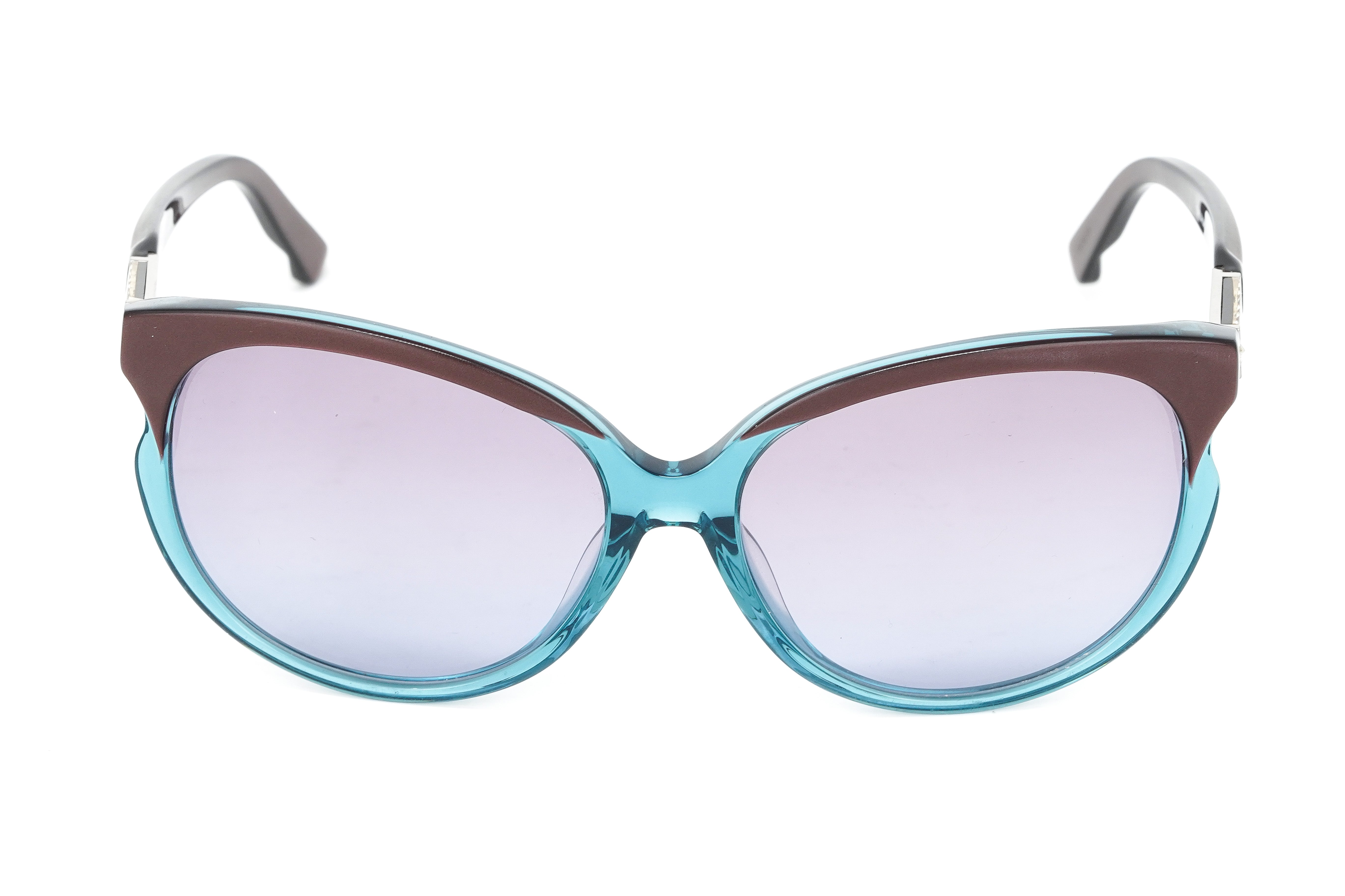 Swarovski Emilia Women's Sunglasses Oversized Oval Blue SK0081-89T-GR8 Sunglasses