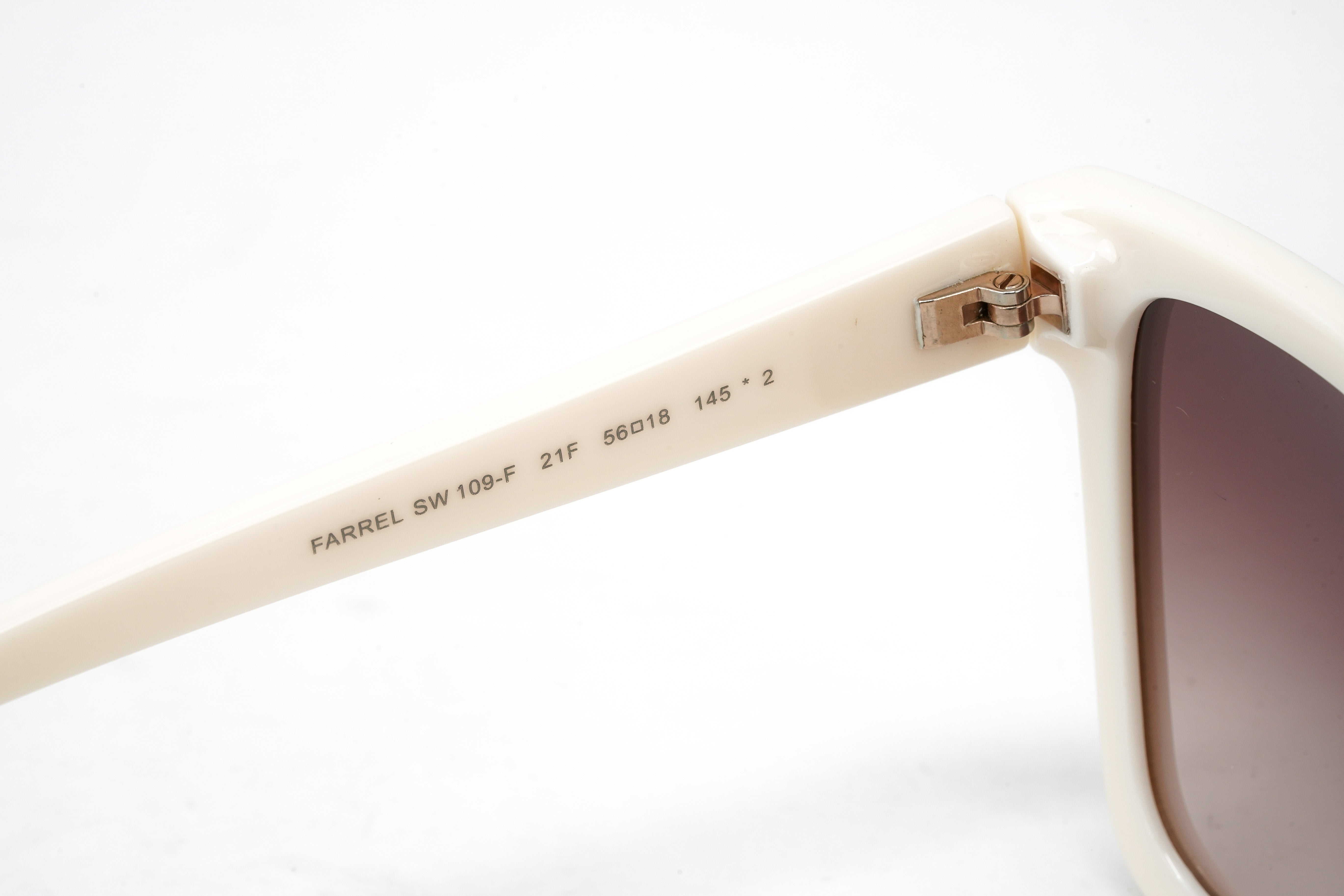 Swarovski Farrel Women's Sunglasses Square Cat Eye Cream SK0109-F-21F-GR8 Sunglasses