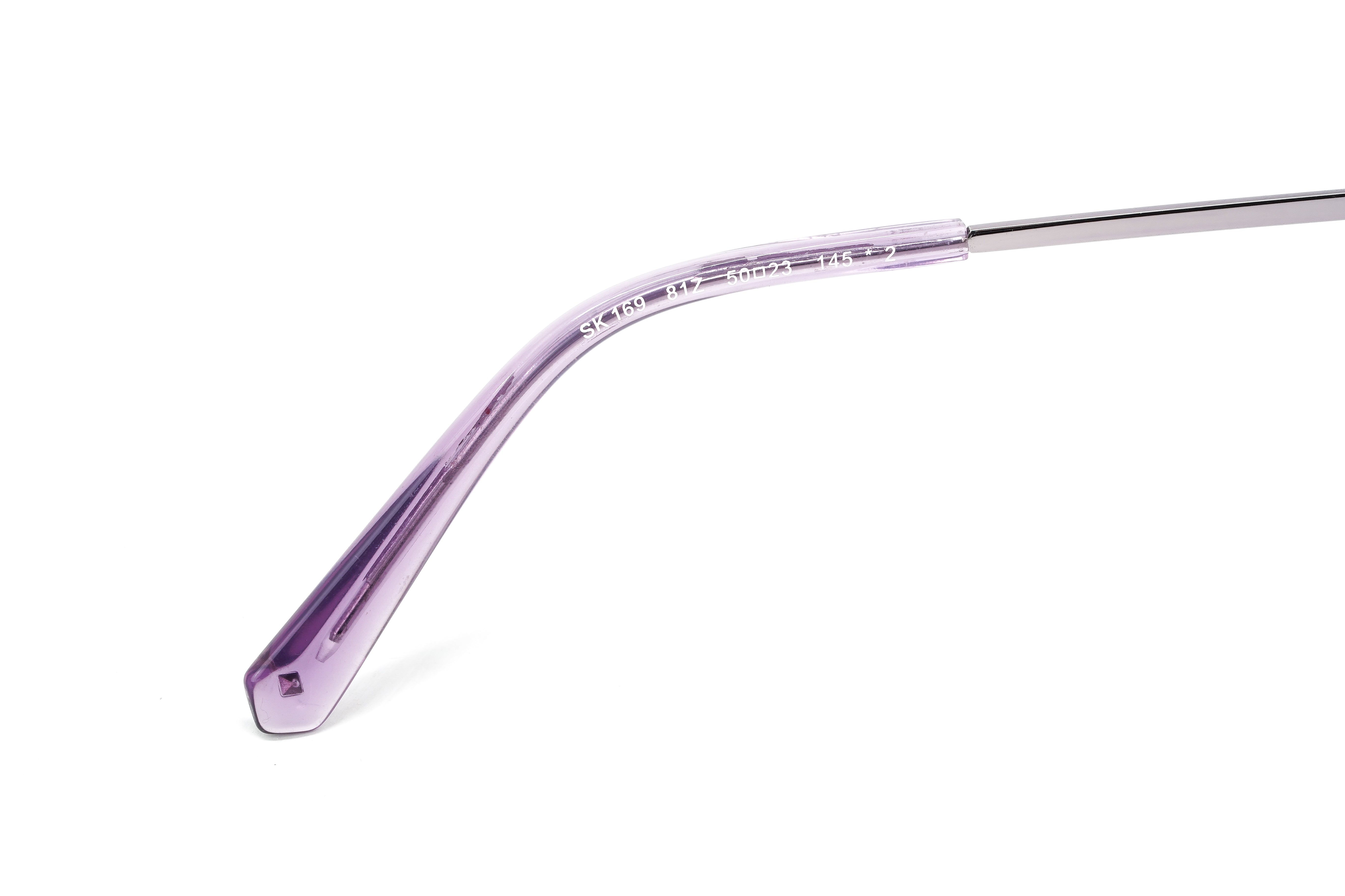 Swarovski Women's Sunglasses Round Cat Eye Violet SK0169-81Z-GR8 Sunglasses