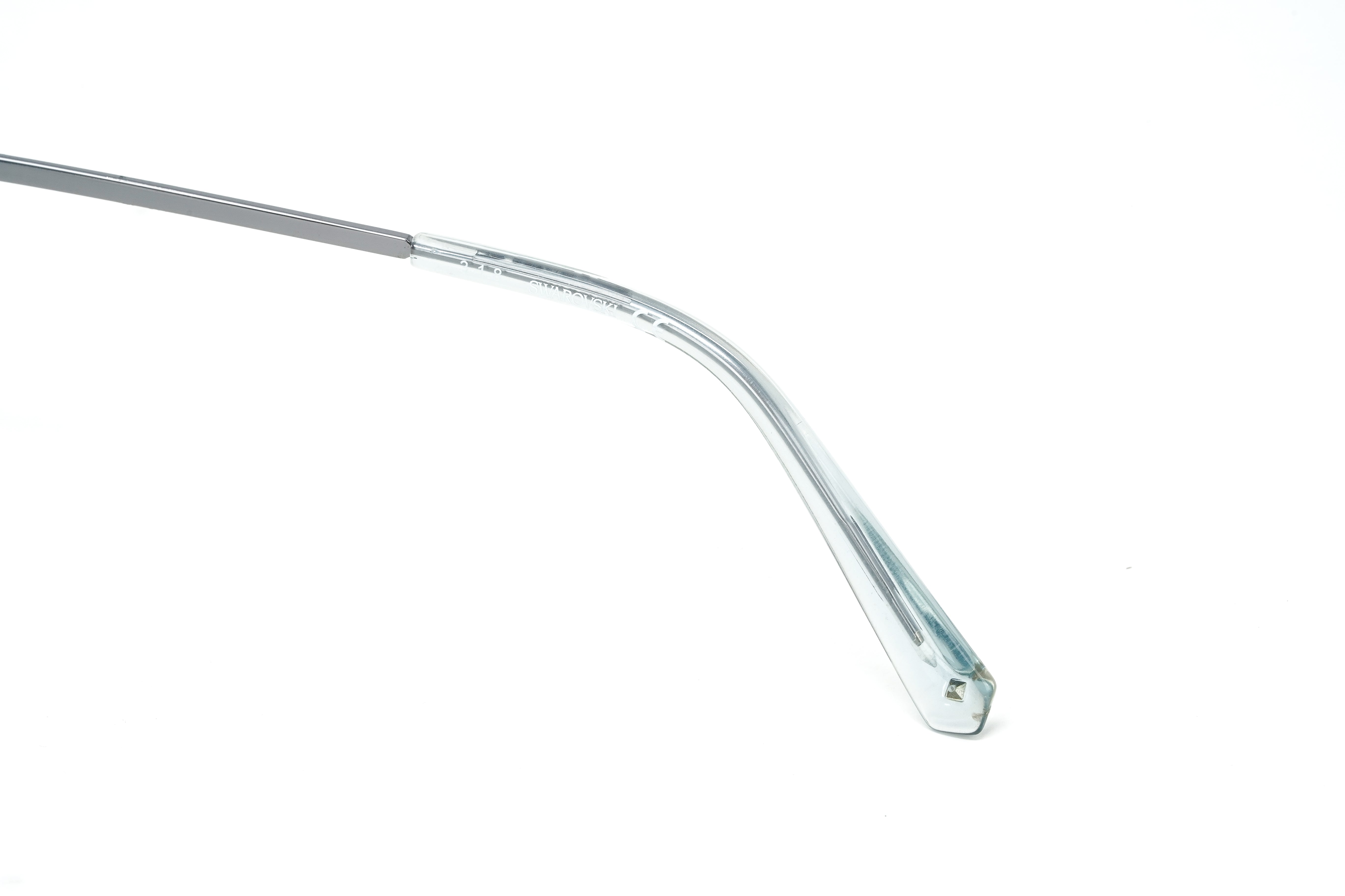 Swarovski Women's Sunglasses Round Cat Eye Translucent SK0169-84X-GR8 Sunglasses