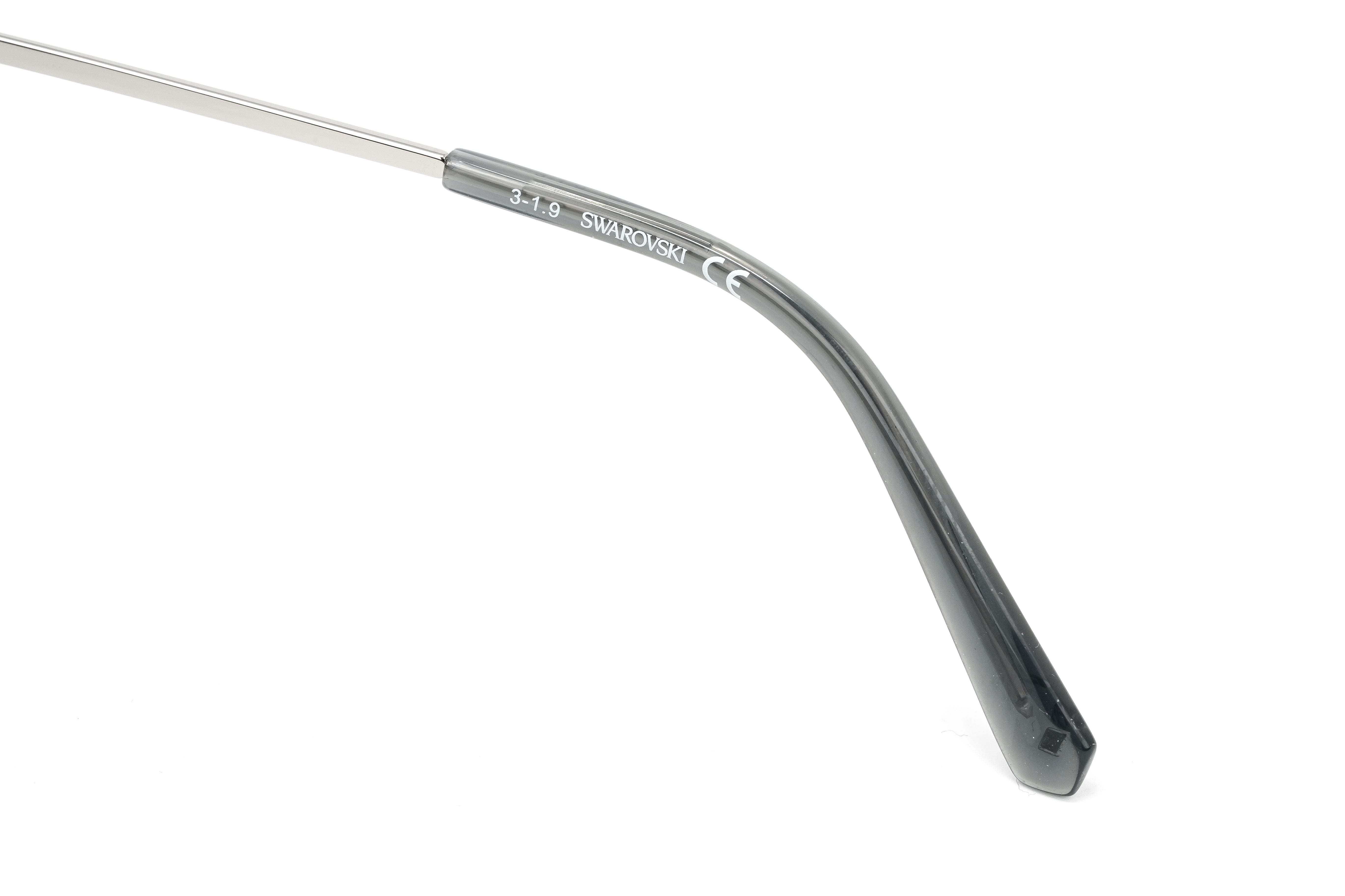 Swarovski Women's Sunglasses Round Cat Eye Black SK0169/S 20C-GR8 Sunglasses