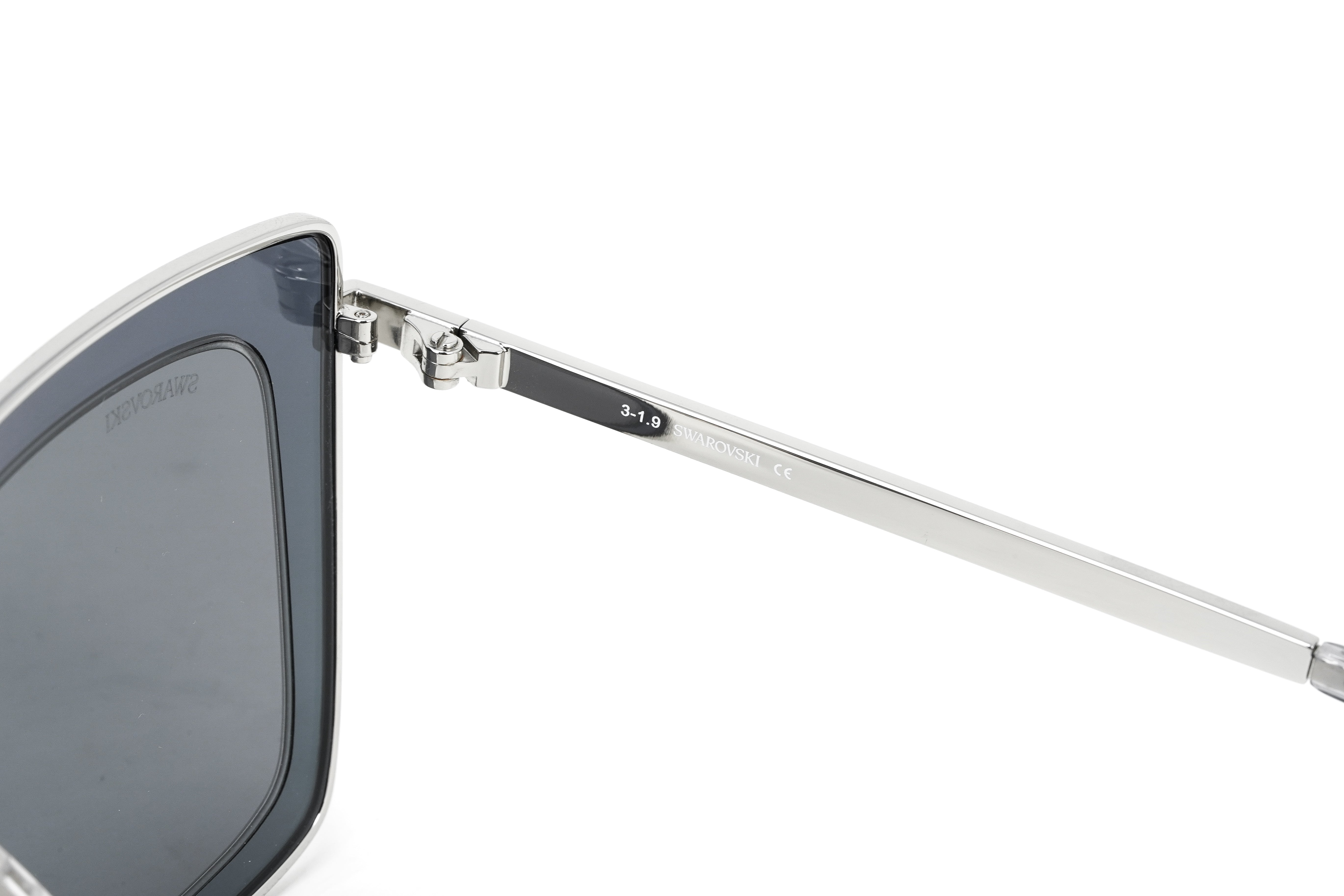 Swarovski Women's Sunglasses Square Cat Eye Mirror Pink SK0198/S 16A-GR8 Sunglasses