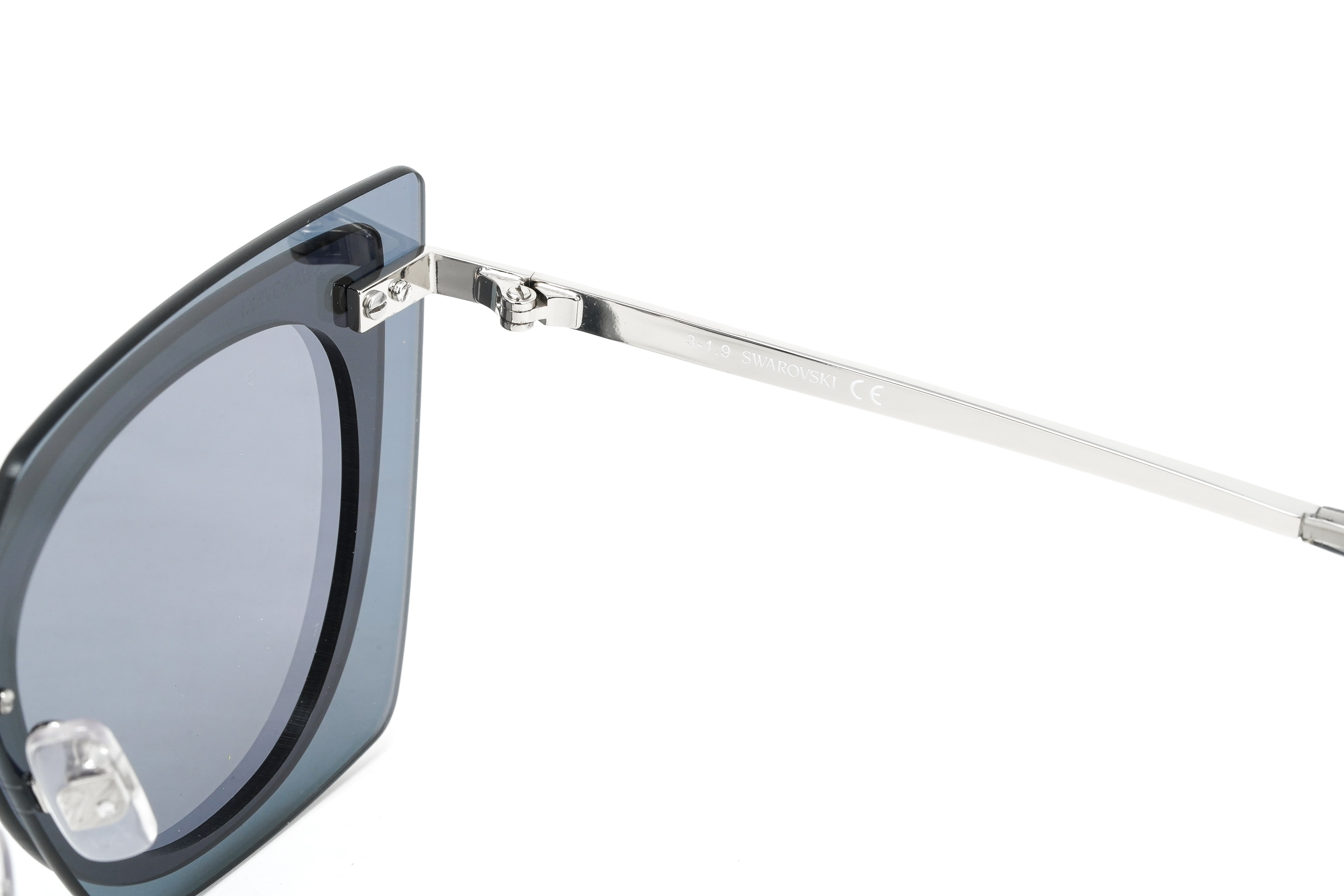 Swarovski Women's Sunglasses Square Purple SK0201/S 16A-GR8 Sunglasses