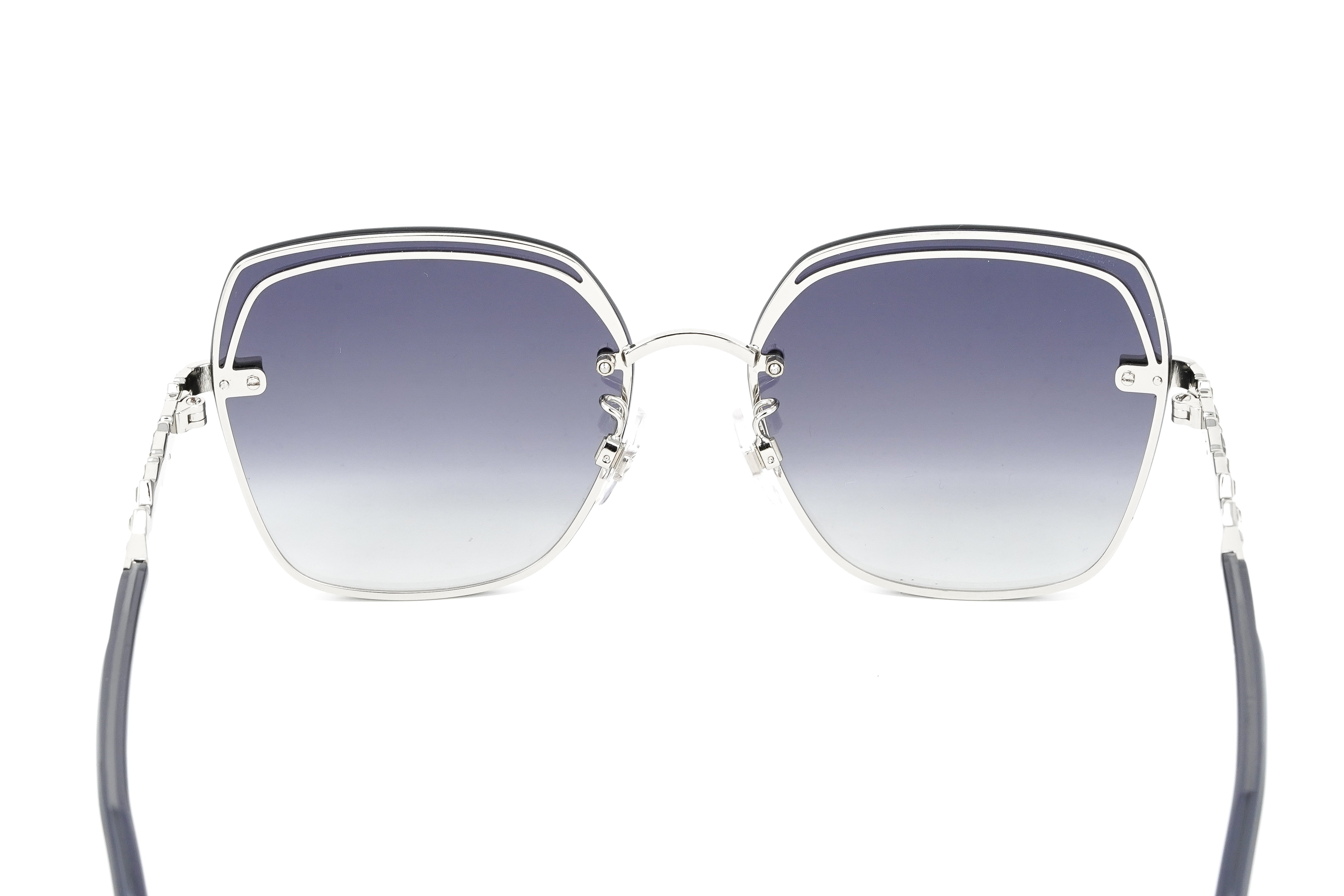 Swarovski Women's Sunglasses Hexagon Pilot Gradient Grey SK0287-D/S 16C-GR8 Sunglasses