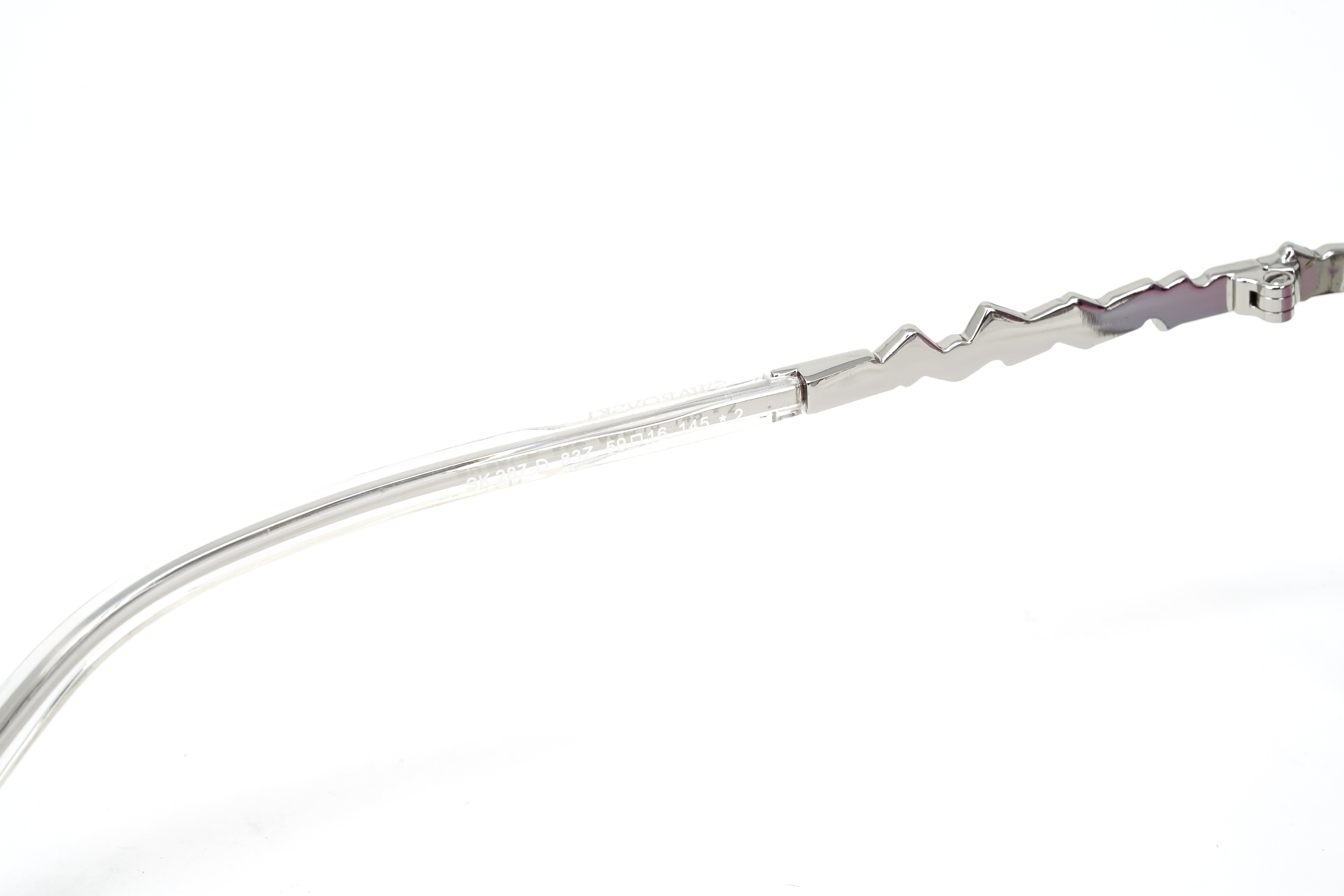 Swarovski Women's Sunglasses Square Gradient Purple SK0287-D/S 83Z-GR8 Sunglasses