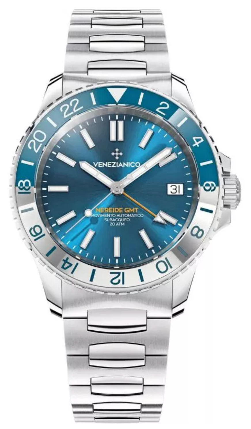 Venezianico Automatic Watch Nereide GMT 3521502C-GR8 Sunglasses