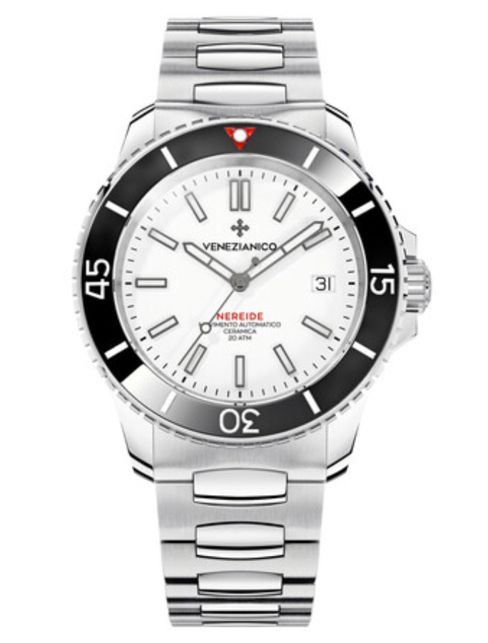 Venezianico Men's Watch Automatic Ceramica Nereide 4221502C-GR8 Sunglasses