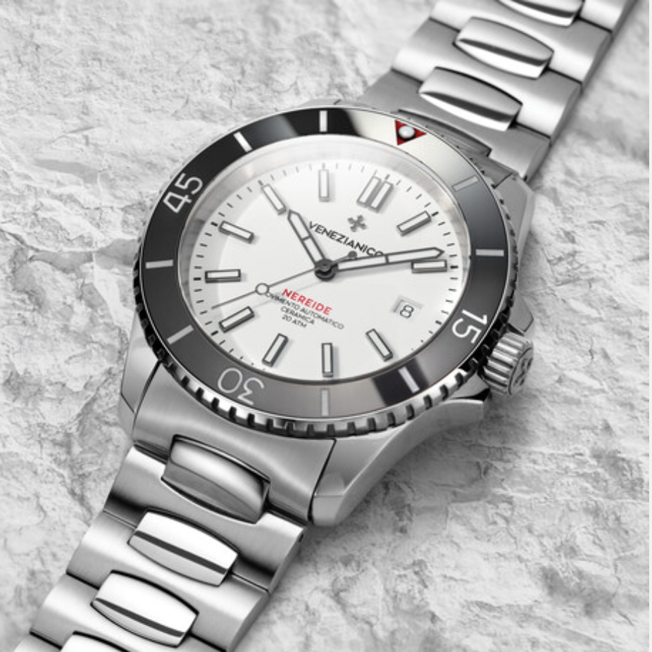 Venezianico Men's Watch Automatic Ceramica Nereide 4221502C-GR8 Sunglasses