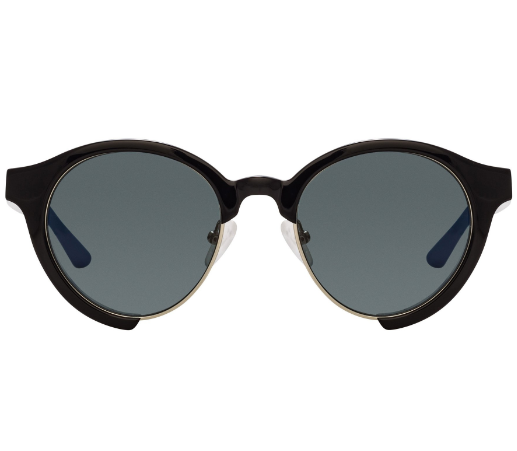 Orlebar Brown Oval Oval Black with Grey Lenses OB47C1SUN-GR8 Sunglasses