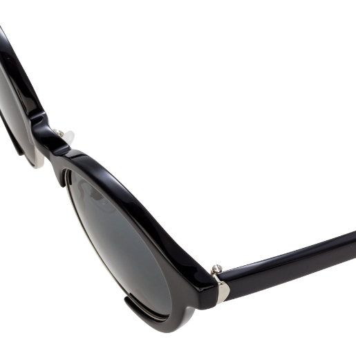 Orlebar Brown Oval Oval Black with Grey Lenses OB47C1SUN-GR8 Sunglasses