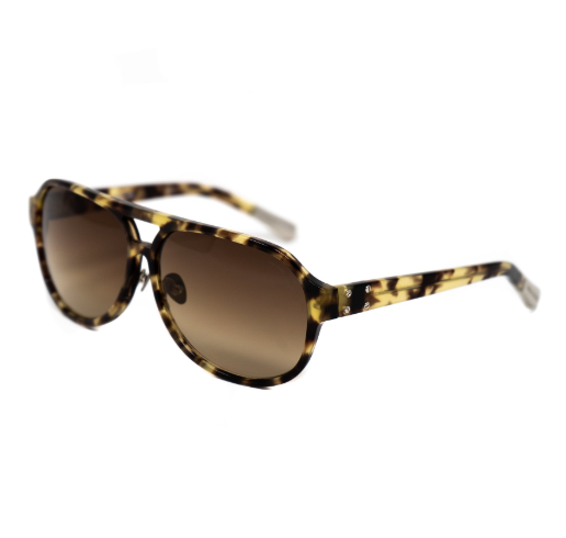 Kris Van Assche Sunglasses Tortoise Shell with Brown Graduated Lenses KVA20C1SUN-GR8 Sunglasses