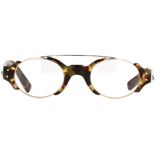 Erdem Sunglasses Aviator Tortoise Shell Light Gold Acetate EDM8C1SUN-GR8 Sunglasses