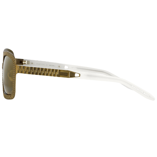 Alexander Wang Sunglasses Rectangular Antique Brass AW16C1SUN-GR8 Sunglasses