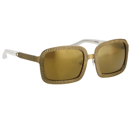 Alexander Wang Sunglasses Rectangular Antique Brass AW16C1SUN-GR8 Sunglasses