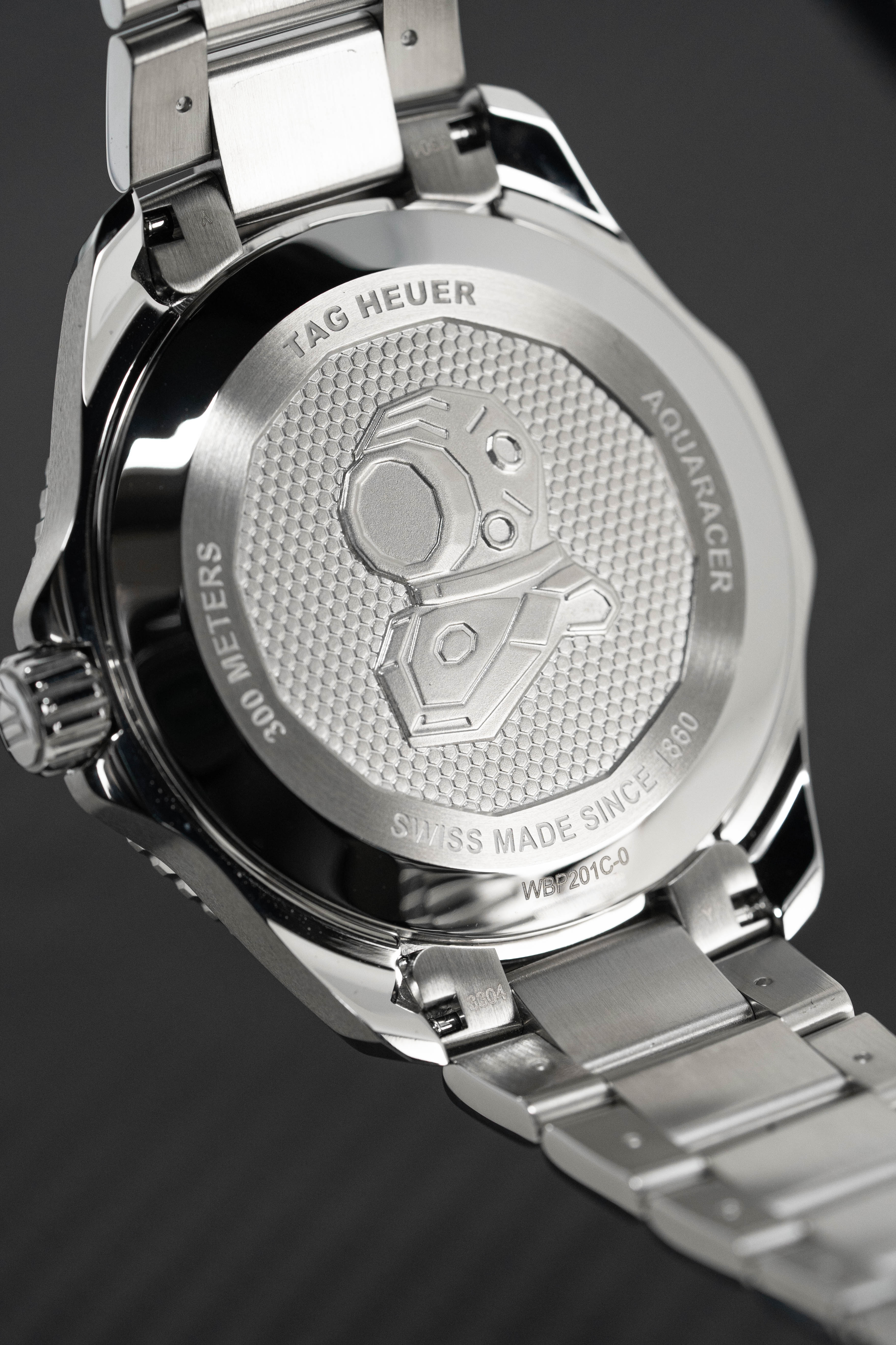 Tag Heuer Watch Automatic Aquaracer Professional 300 Silver WBP201C.BA0632-GR8 Sunglasses