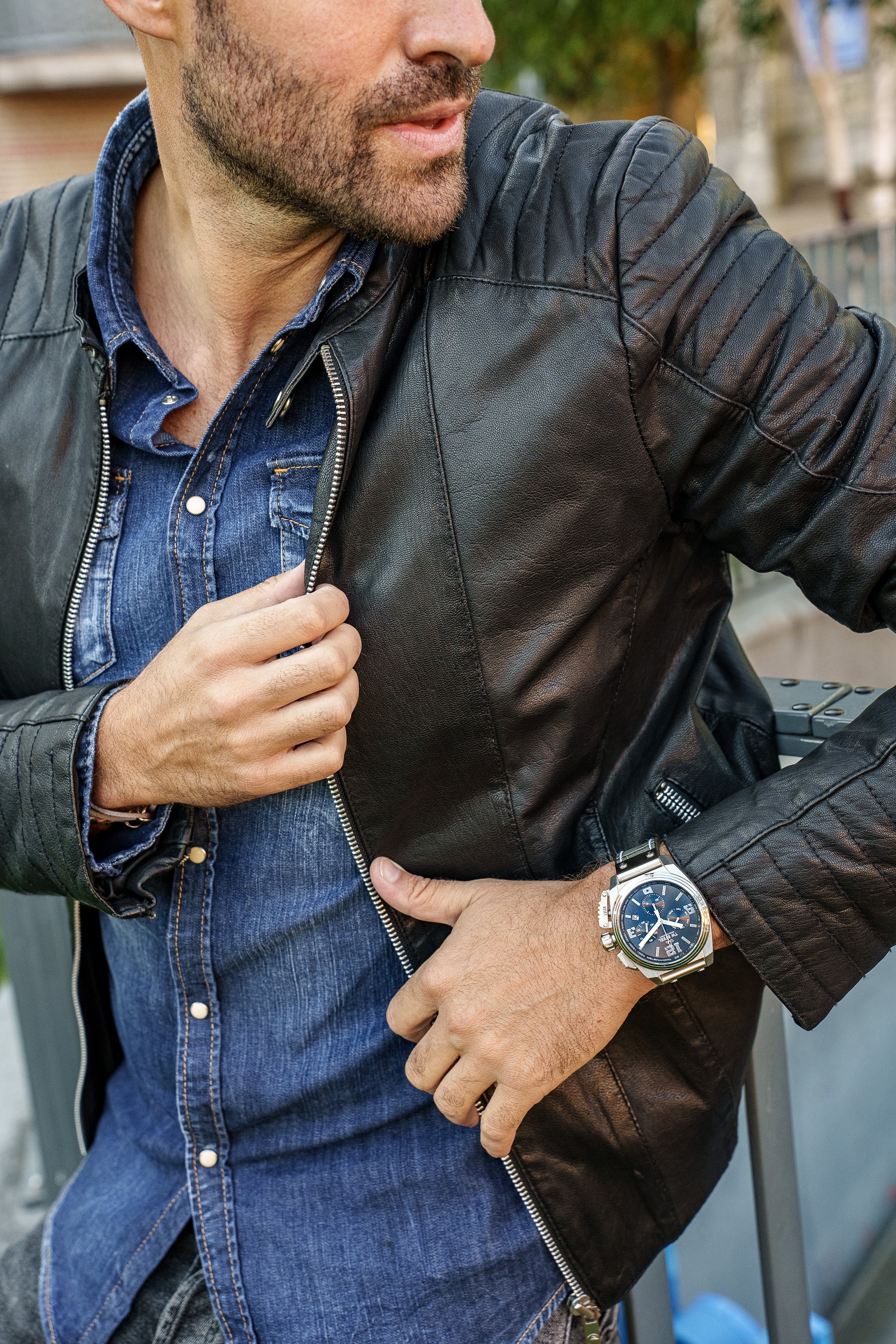 TW Steel Watch Swiss Canteen Chronograph Grey TW1114-GR8 Sunglasses