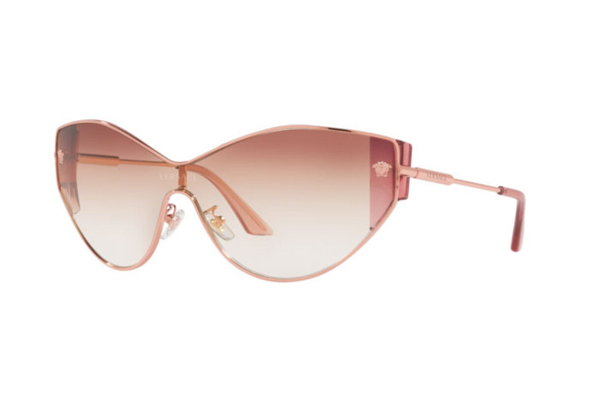 Versace Women's Sunglasses Cat Eye Rose Gold/Pink Graduated VE2239 14120P-GR8 Sunglasses
