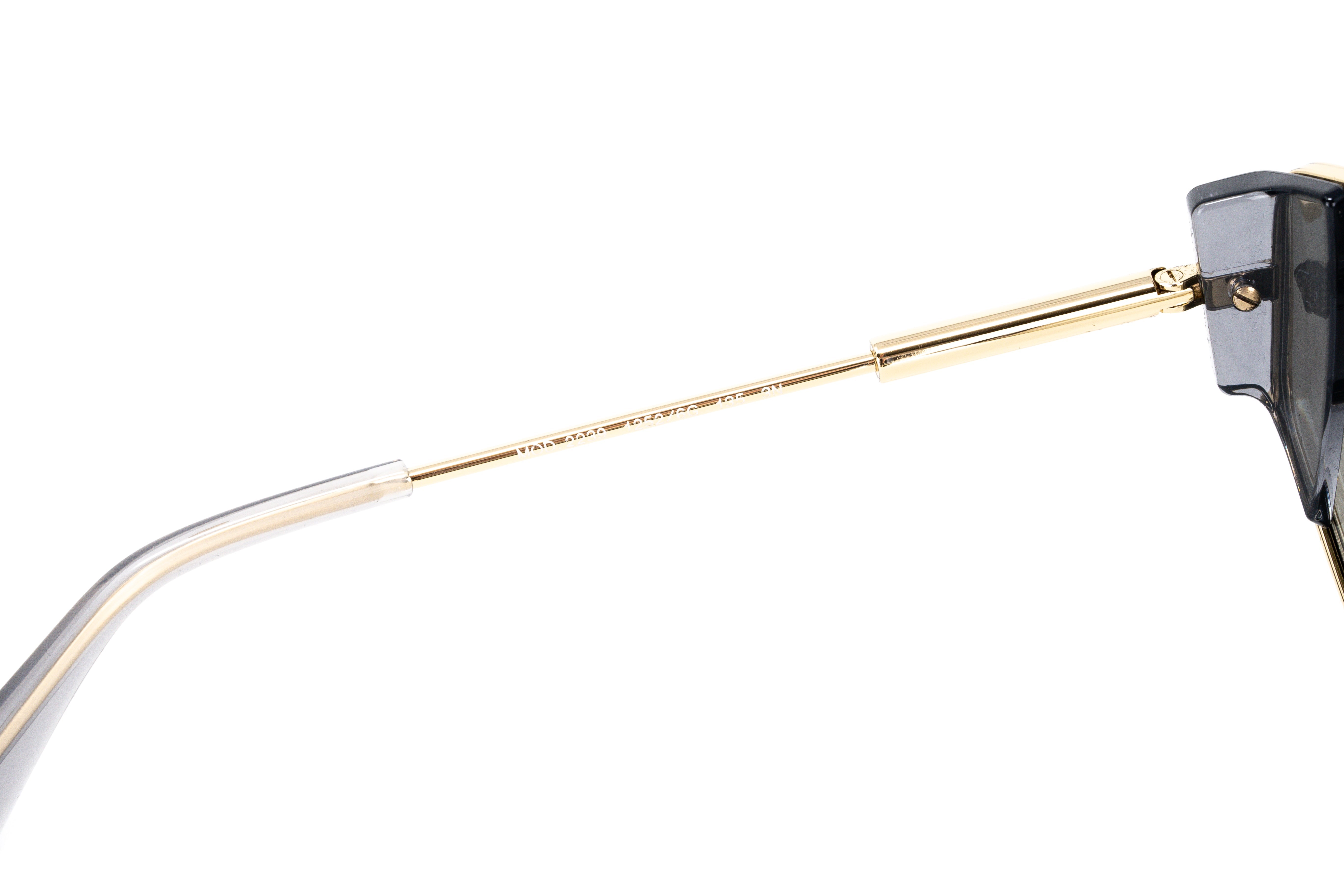 Versace Women's Sunglasses Cat Eye Pale Gold Silver Mirror VE2239 12526G-GR8 Sunglasses