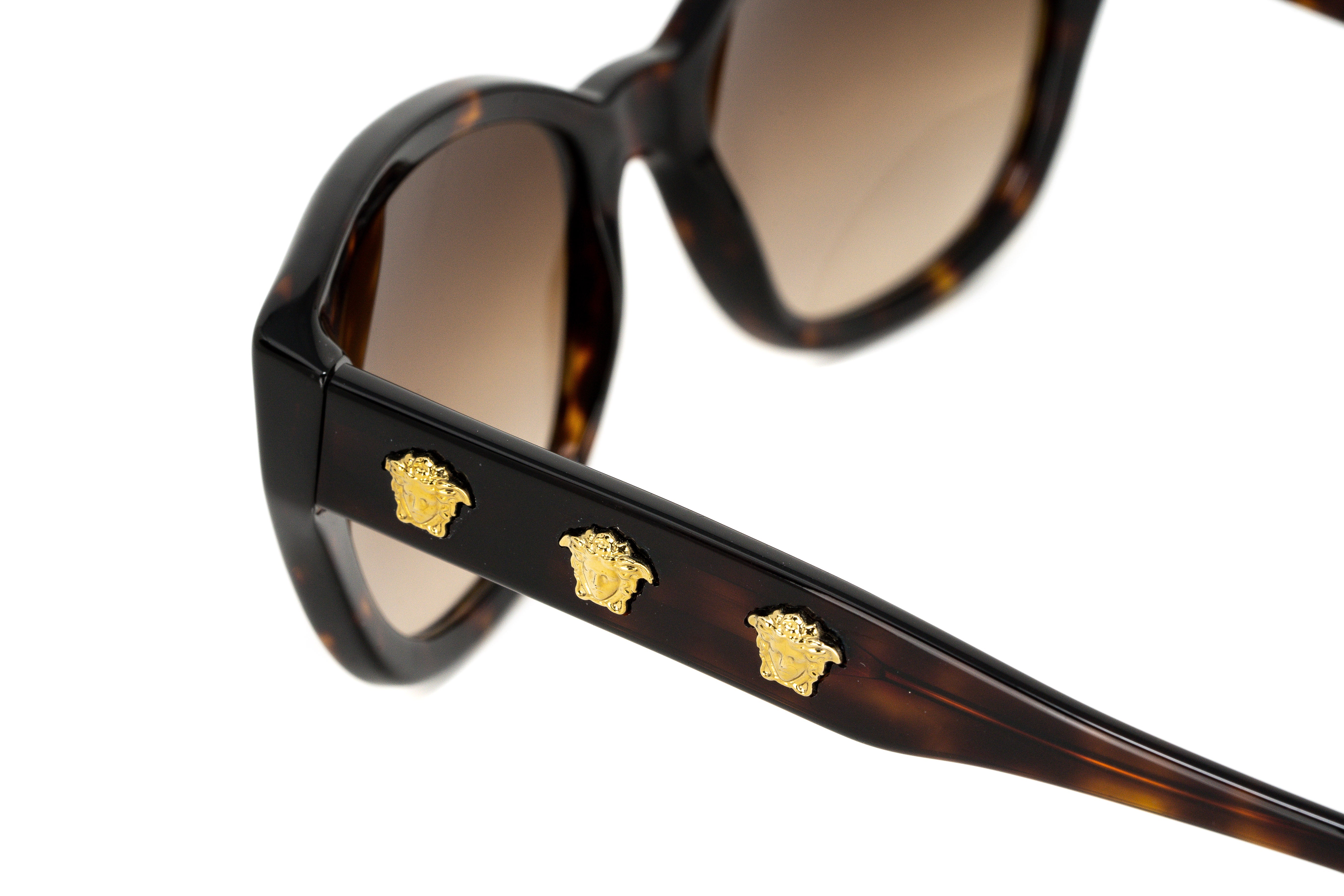 Versace Women's Sunglasses Butterfly Tortoise/Brown VE4343 108/13-GR8 Sunglasses