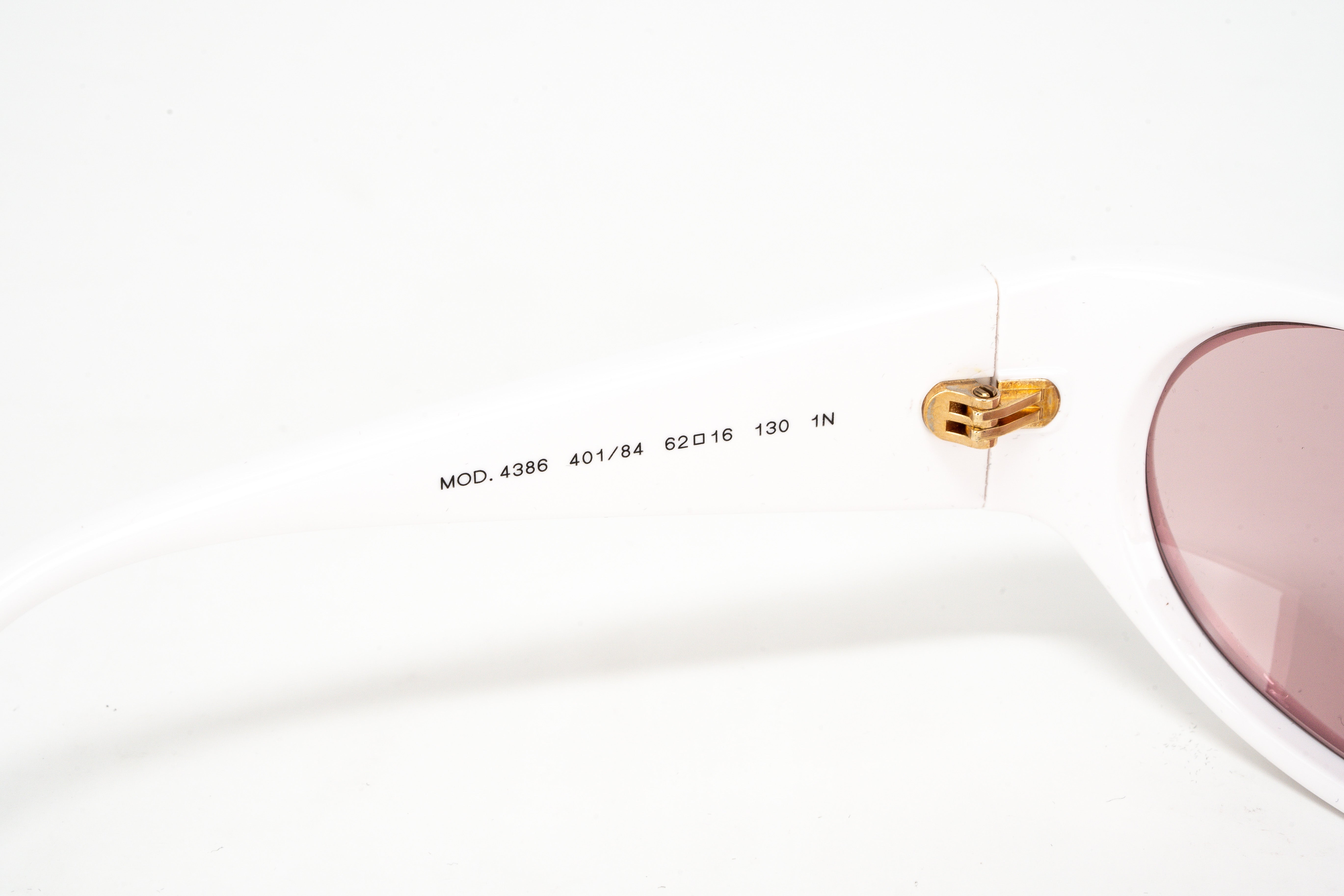 Versace Women's Sunglasses Cat Eye White/Pink VE4386 401/84-GR8 Sunglasses