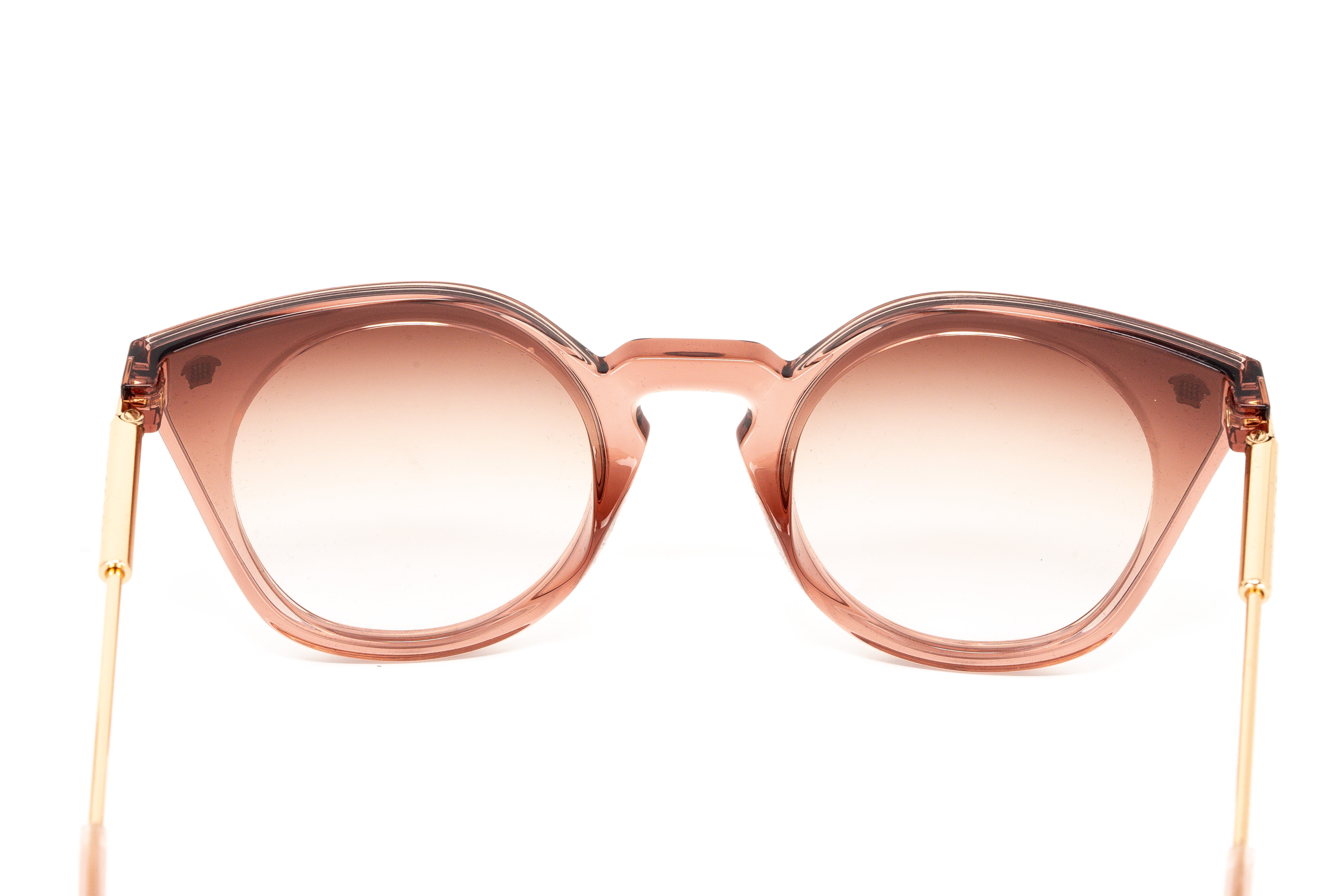 Versace Women's Sunglasses Square Pink/Gold VE4410 53220P-GR8 Sunglasses