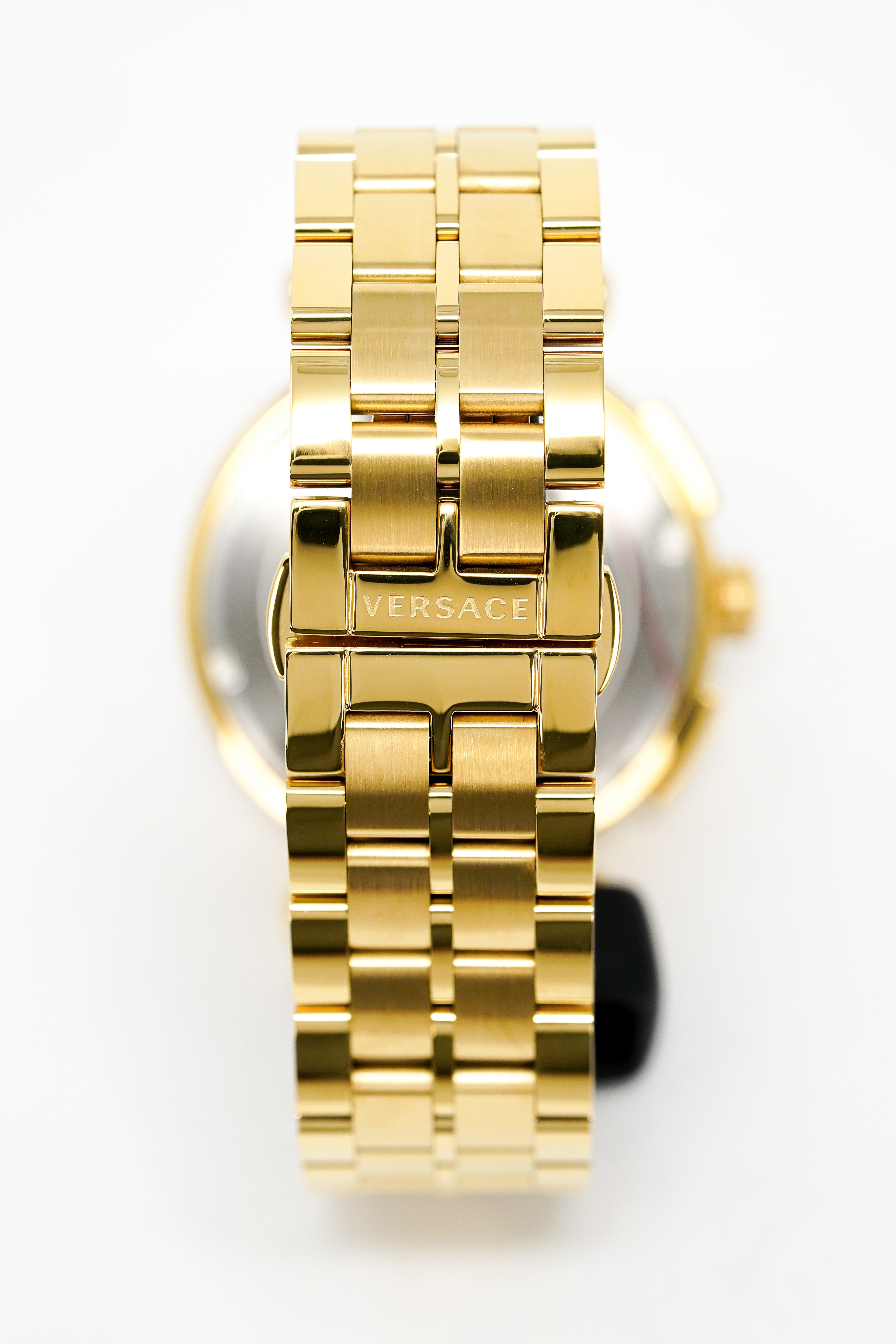 Versace Men's Watch Chronograph Aion Gold VE1D00419-GR8 Sunglasses