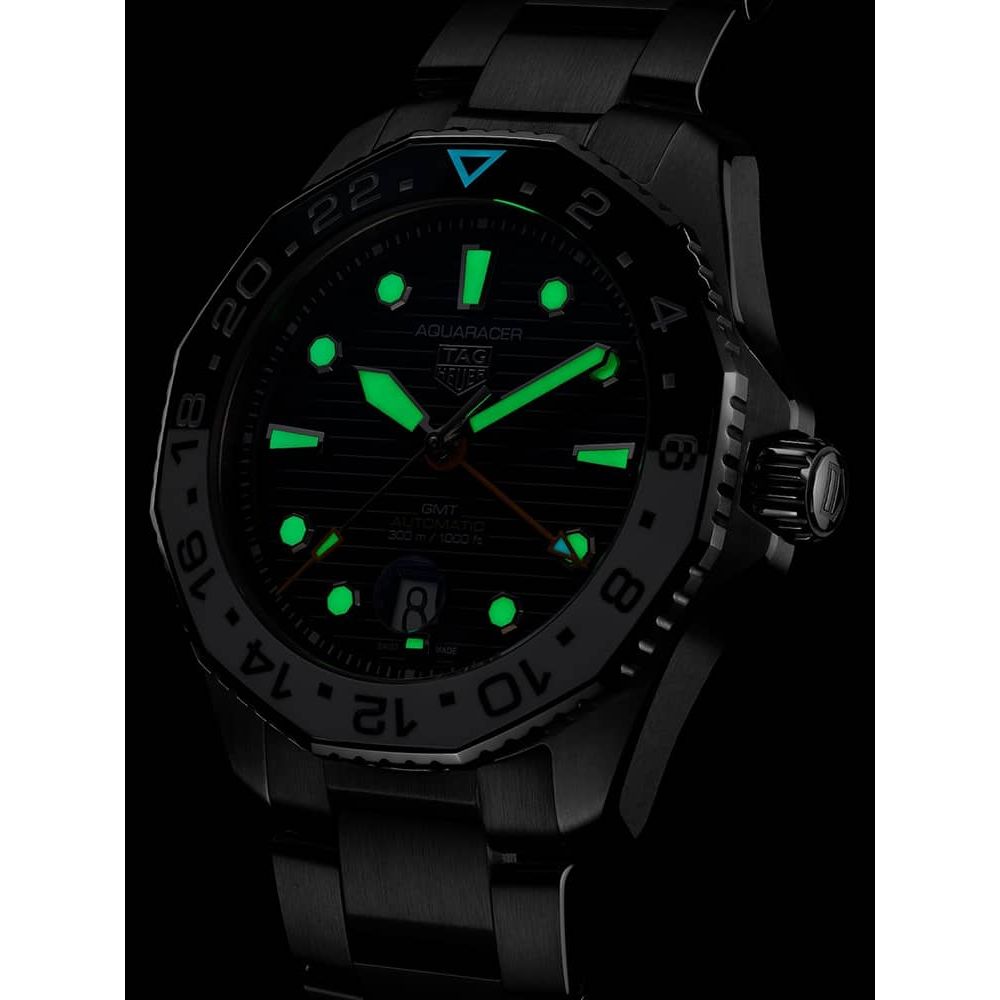 Tag Heuer Watch Automatic Aquaracer GMT 43mm Blue WBP2010.BA0632-GR8 Sunglasses