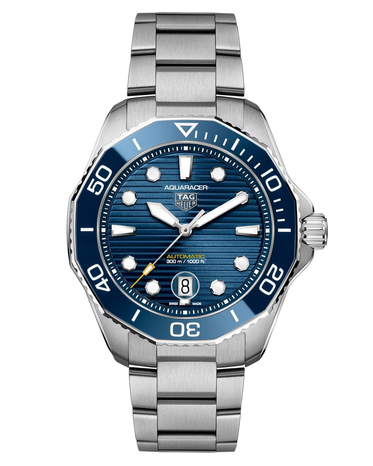 Tag Heuer Watch Automatic Aquaracer Professional 300 Blue WBP201B.BA0632-GR8 Sunglasses