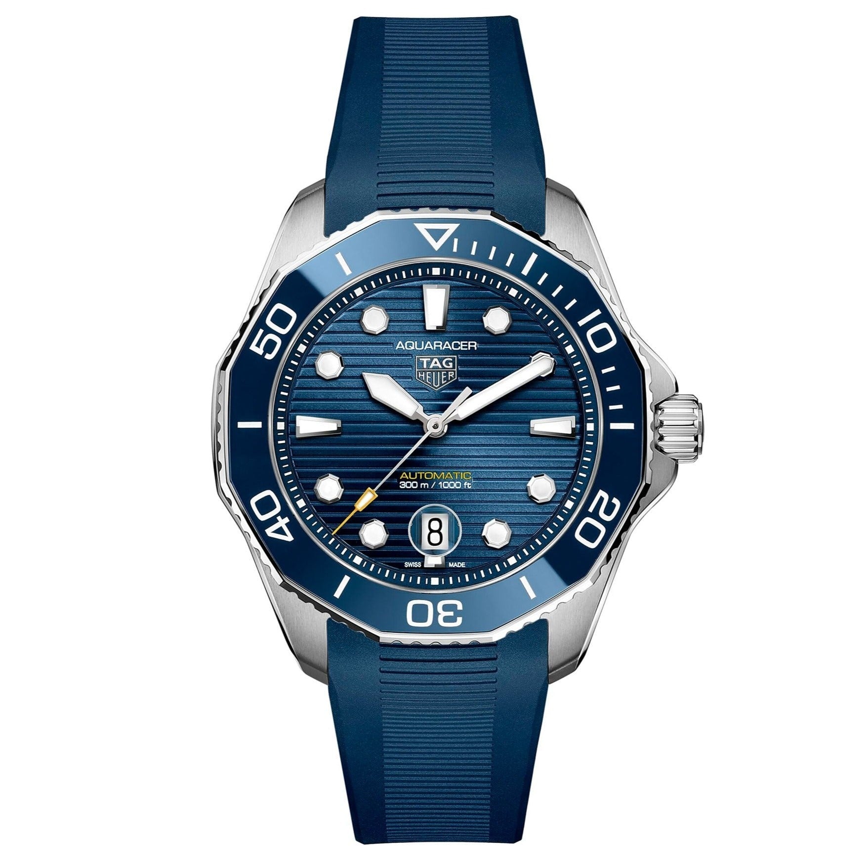 Tag Heuer Watch Automatic Aquaracer Professional 300 Blue Strap WBP201B.FT6198-GR8 Sunglasses
