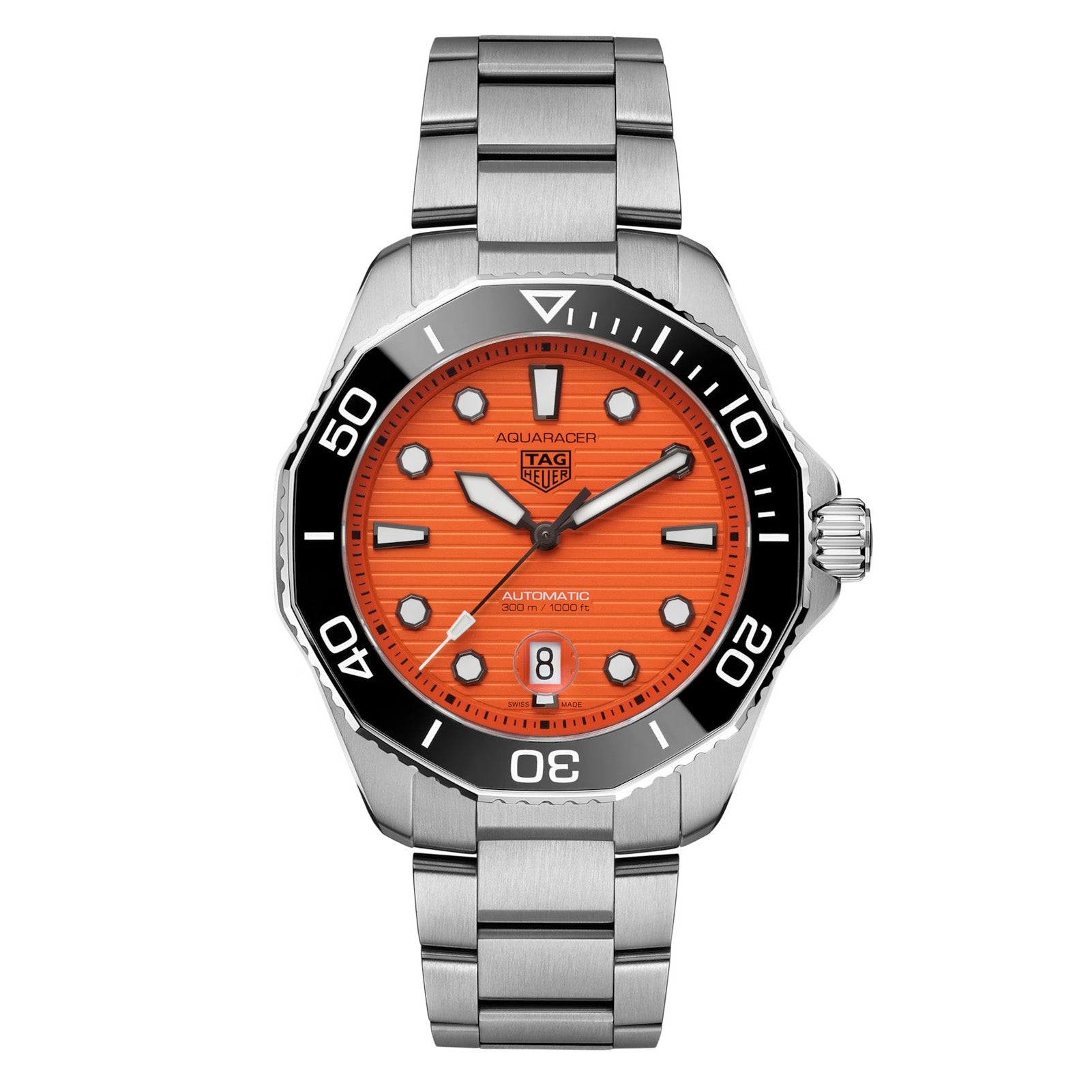 Tag Heuer Watch Automatic Aquaracer Professional 300 Diver Orange WBP201F.BA0632-GR8 Sunglasses