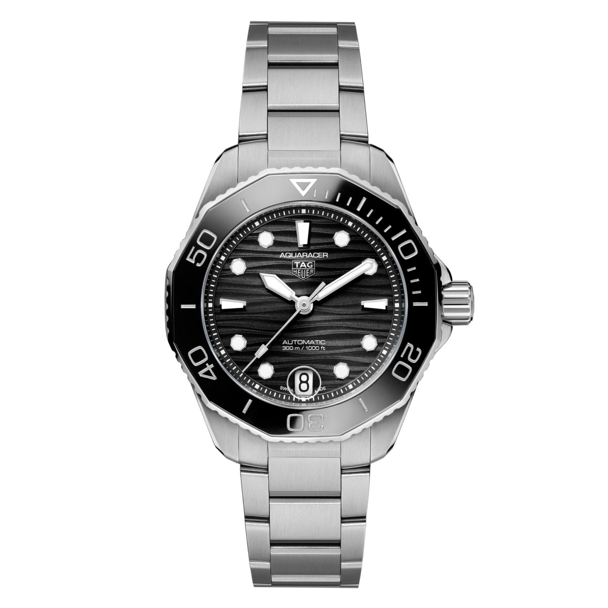 Tag Heuer Ladies Watch Automatic Aquaracer Professional 300 Black WBP231D.BA0626-GR8 Sunglasses