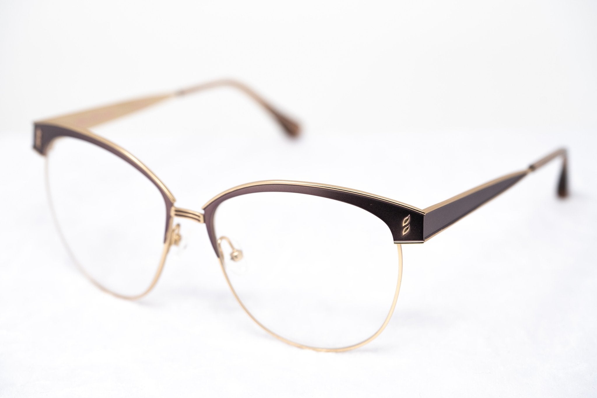 Agent Provocateur Eyeglasses Oval Brown and Gold-GR8 Sunglasses
