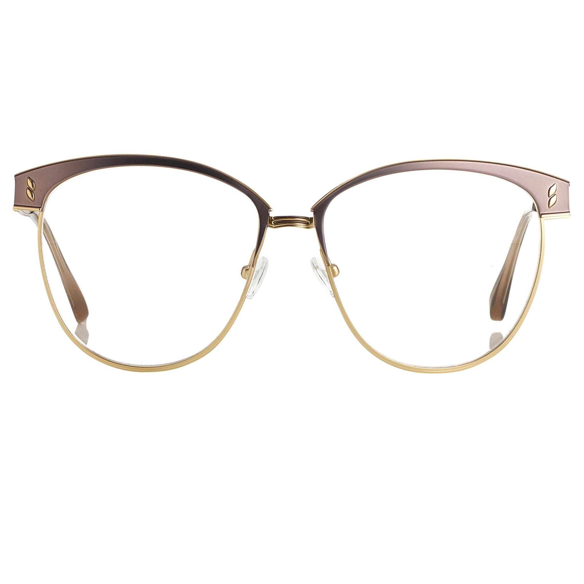 Agent Provocateur Eyeglasses Oval Brown and Gold-GR8 Sunglasses