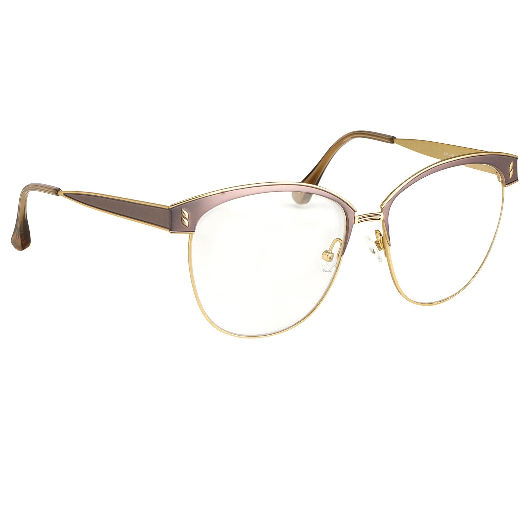Agent Provocateur Eyeglasses Oval Brown and Gold-GR8 Sunglasses