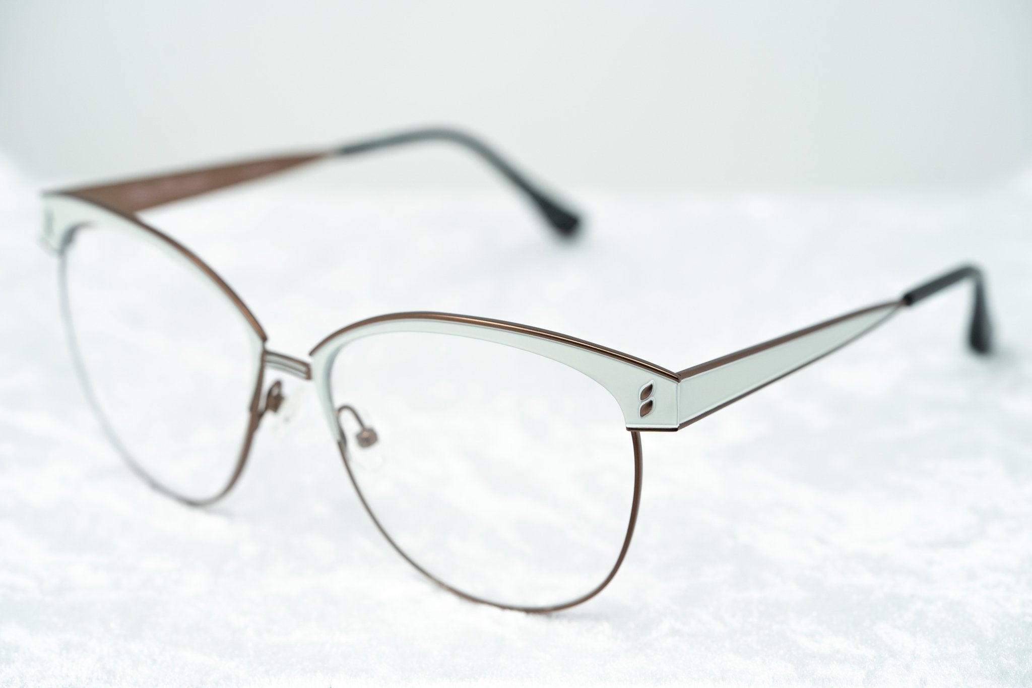 Agent Provocateur Eyeglasses Oval White/Dark Brown-GR8 Sunglasses