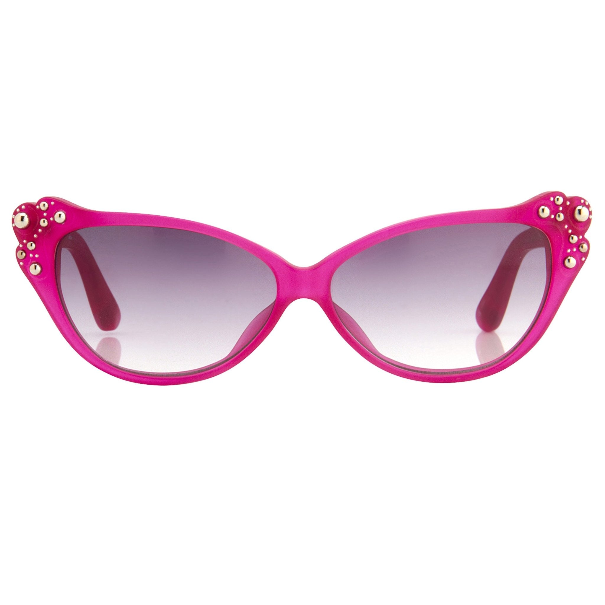 Agent Provocateur Sunglasses Cat Eye Pink with Steel and Grey-GR8 Sunglasses
