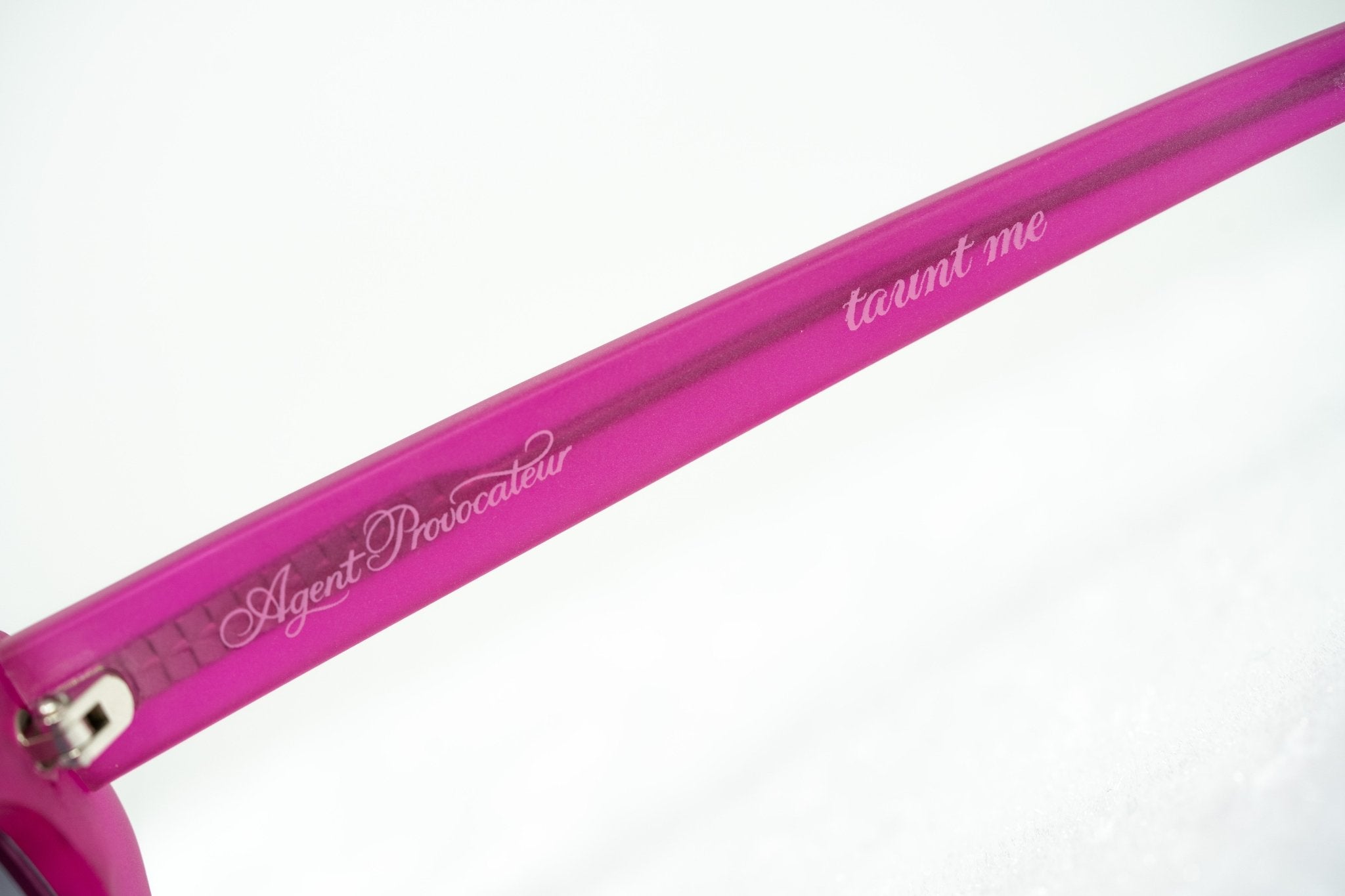 Agent Provocateur Sunglasses Cat Eye Pink with Steel and Grey-GR8 Sunglasses