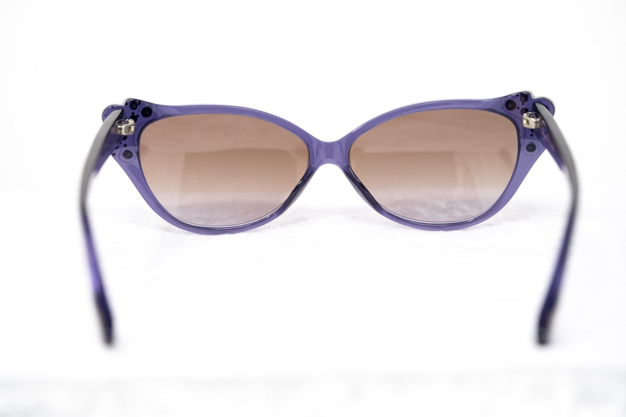 Agent Provocateur Sunglasses Cat Eye Purple and Brown-GR8 Sunglasses