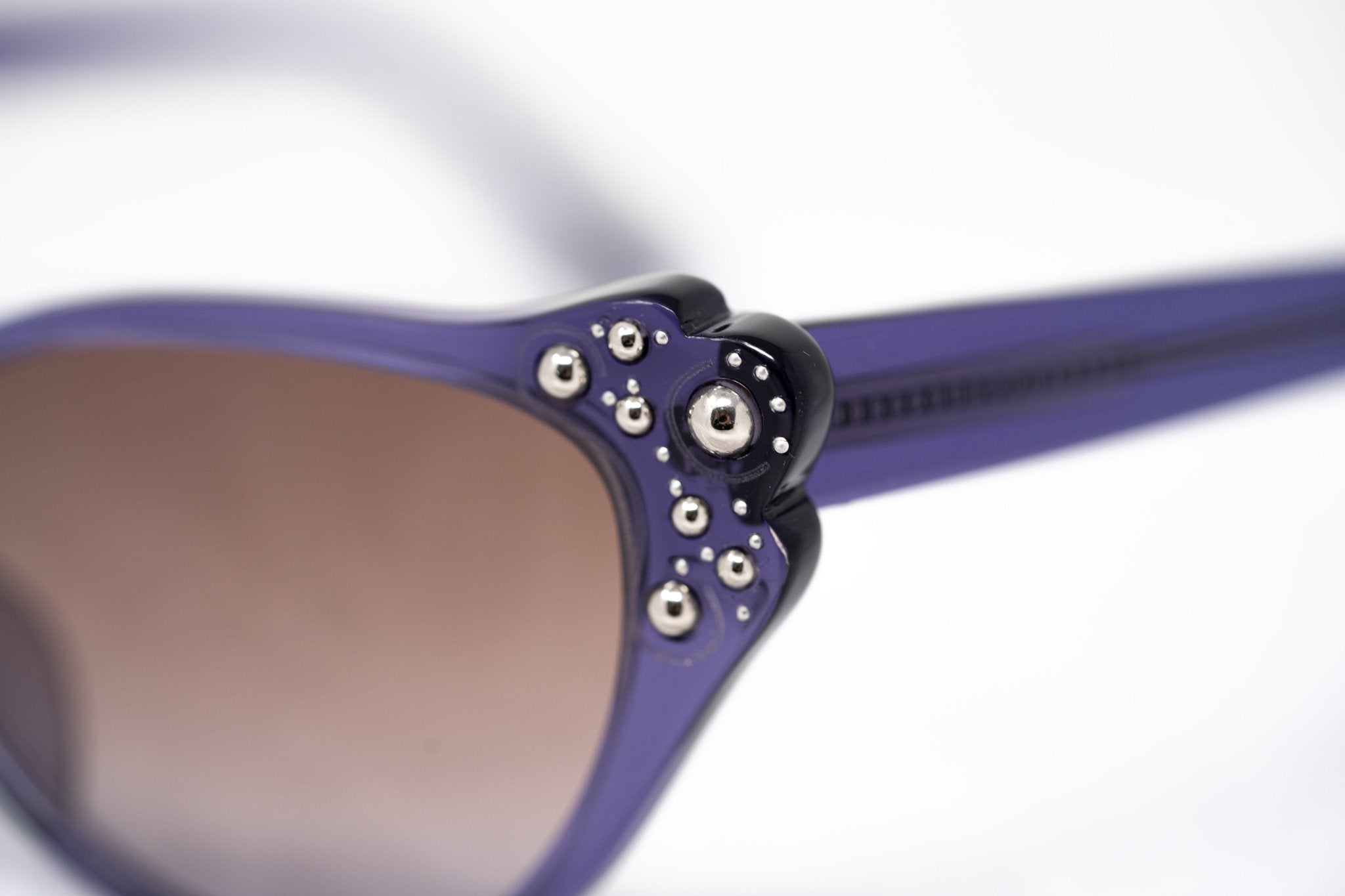 Agent Provocateur Sunglasses Cat Eye Purple and Brown-GR8 Sunglasses