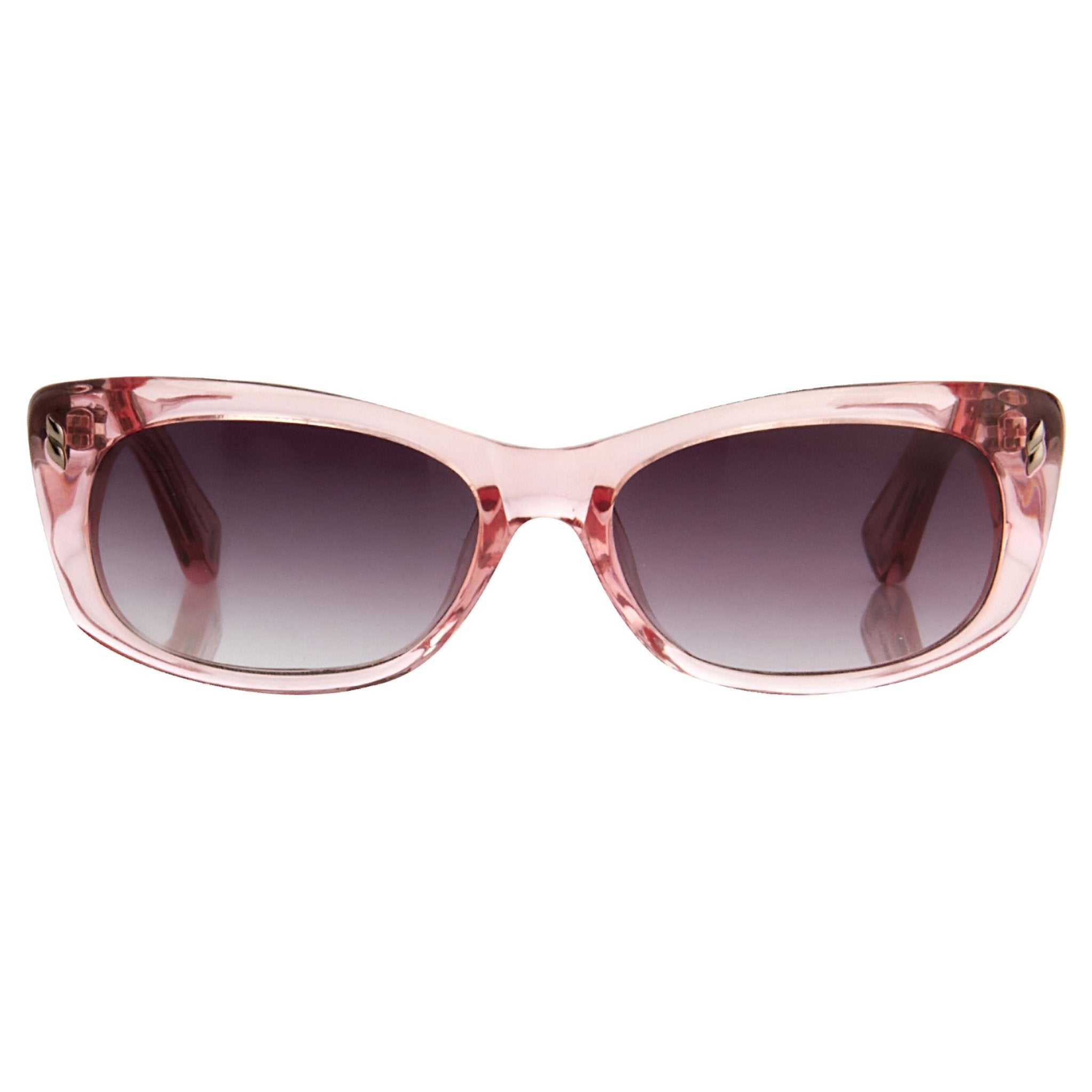 Agent Provocateur Ladies Sunglasses Rectangle Pink and Grey AP25C3SUN-GR8 Sunglasses