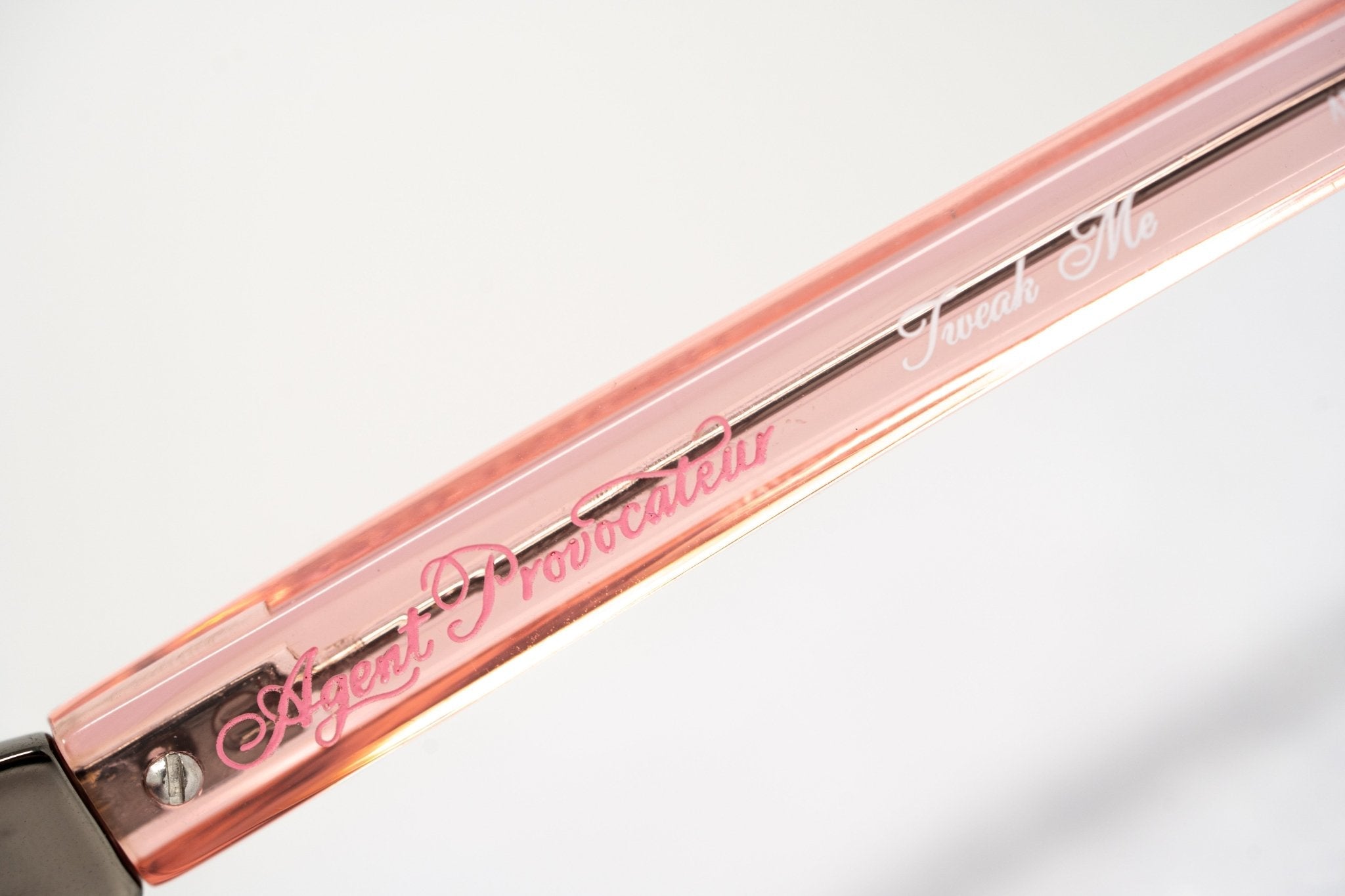 Agent Provocateur Ladies Sunglasses Rectangle Pink and Grey AP25C3SUN-GR8 Sunglasses