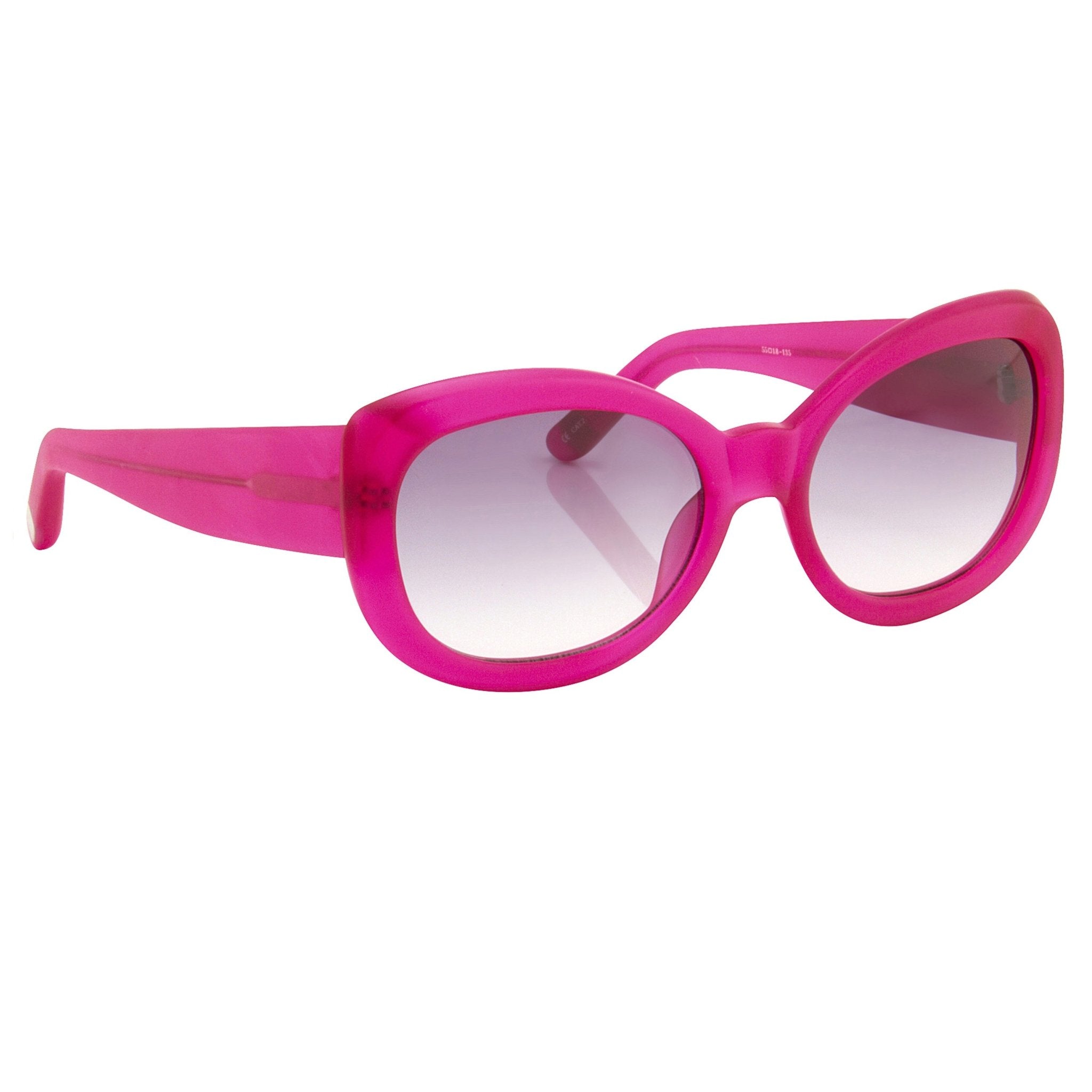 Agent Provocateur Sunglasses Round Pink and Grey-GR8 Sunglasses