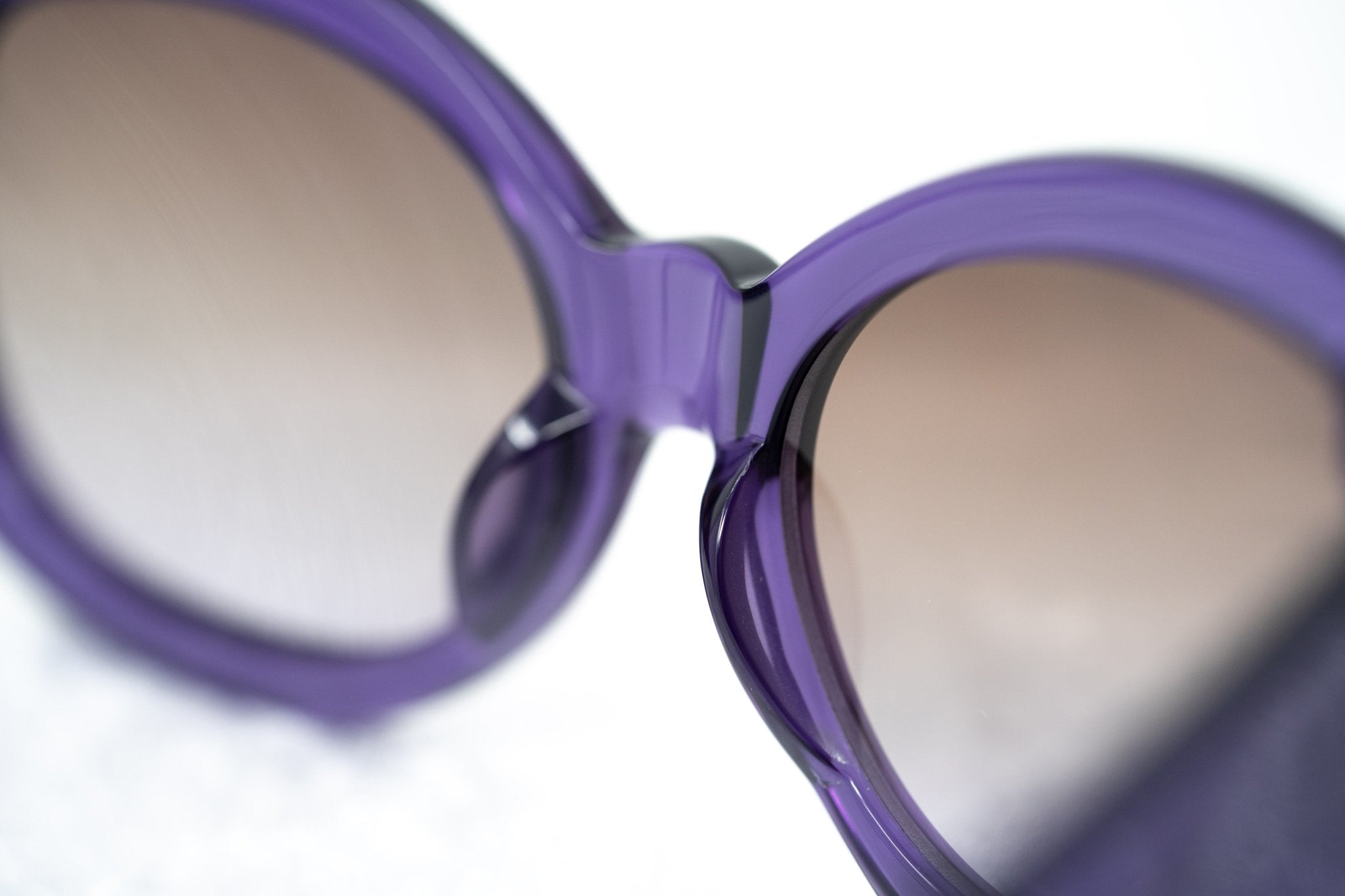 Agent Provocateur Sunglasses Round Purple and Brown-GR8 Sunglasses