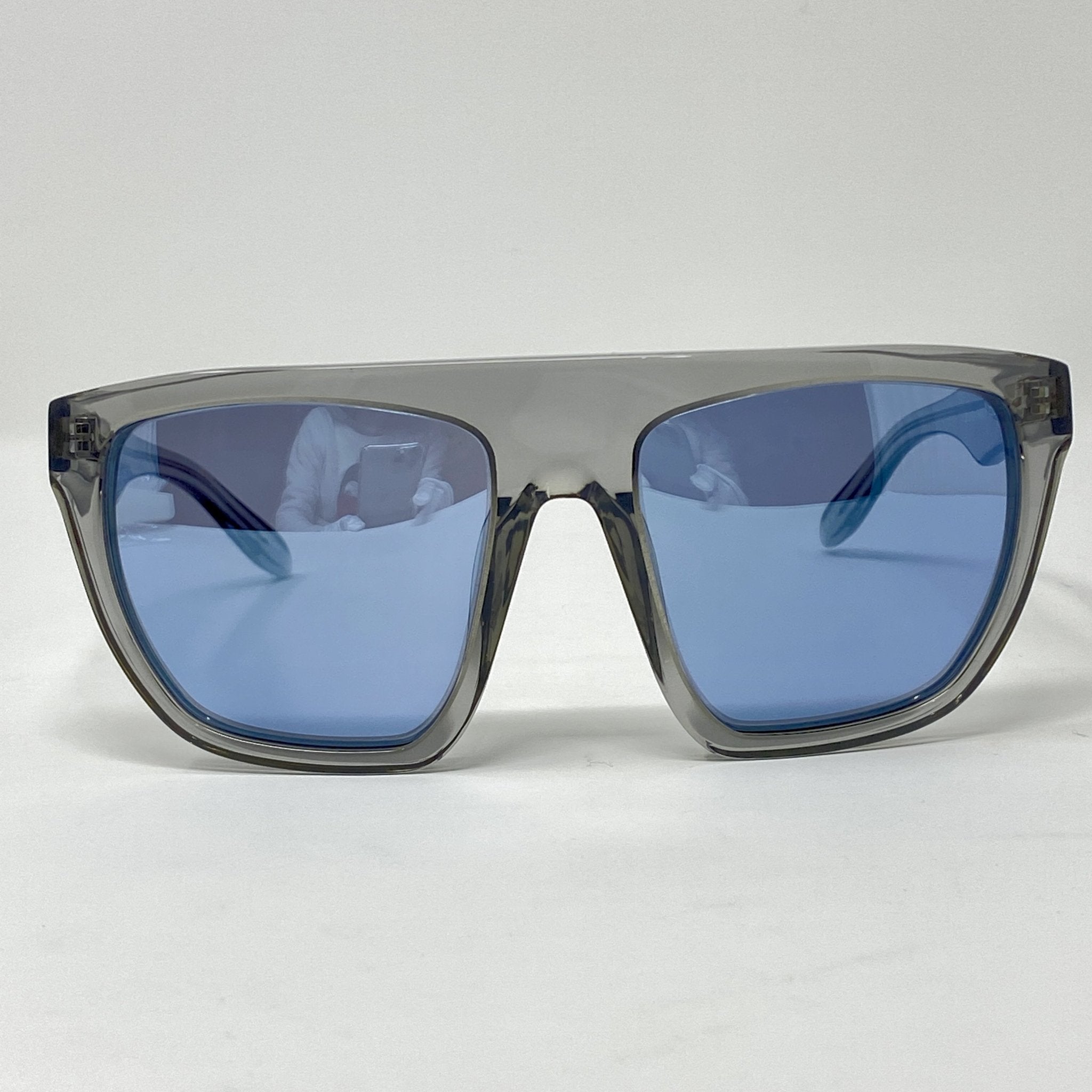 Alexander Wang Sunglasses Slanted Dark Grey and Blue-GR8 Sunglasses