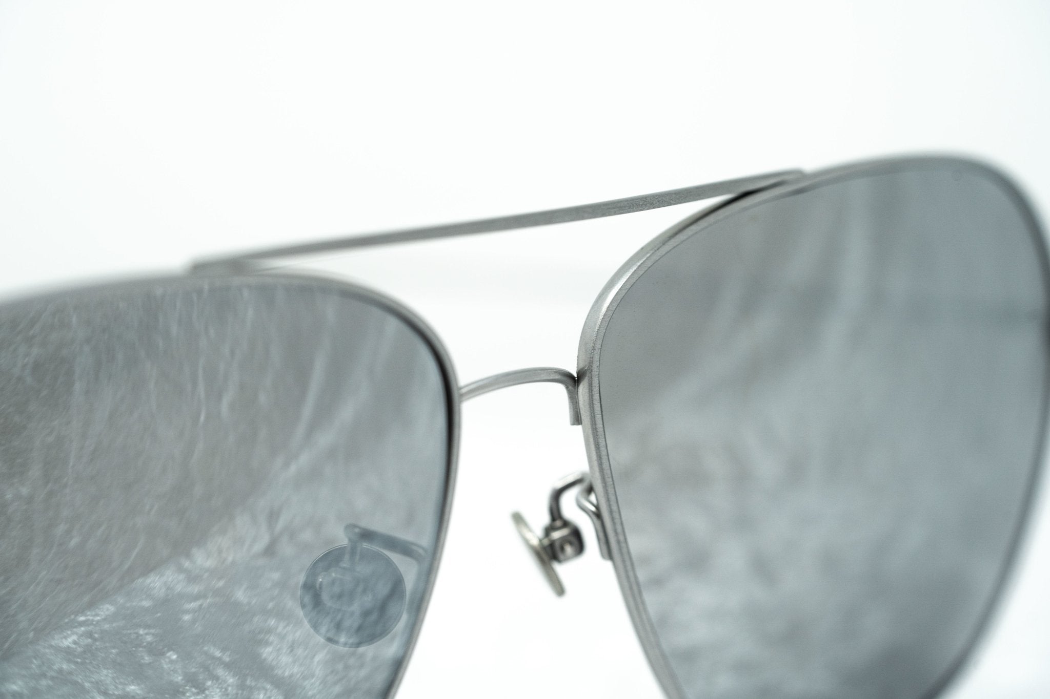 Ann Demeulemeester Men's Sunglasses Silver AD48C2SUN-GR8 Sunglasses