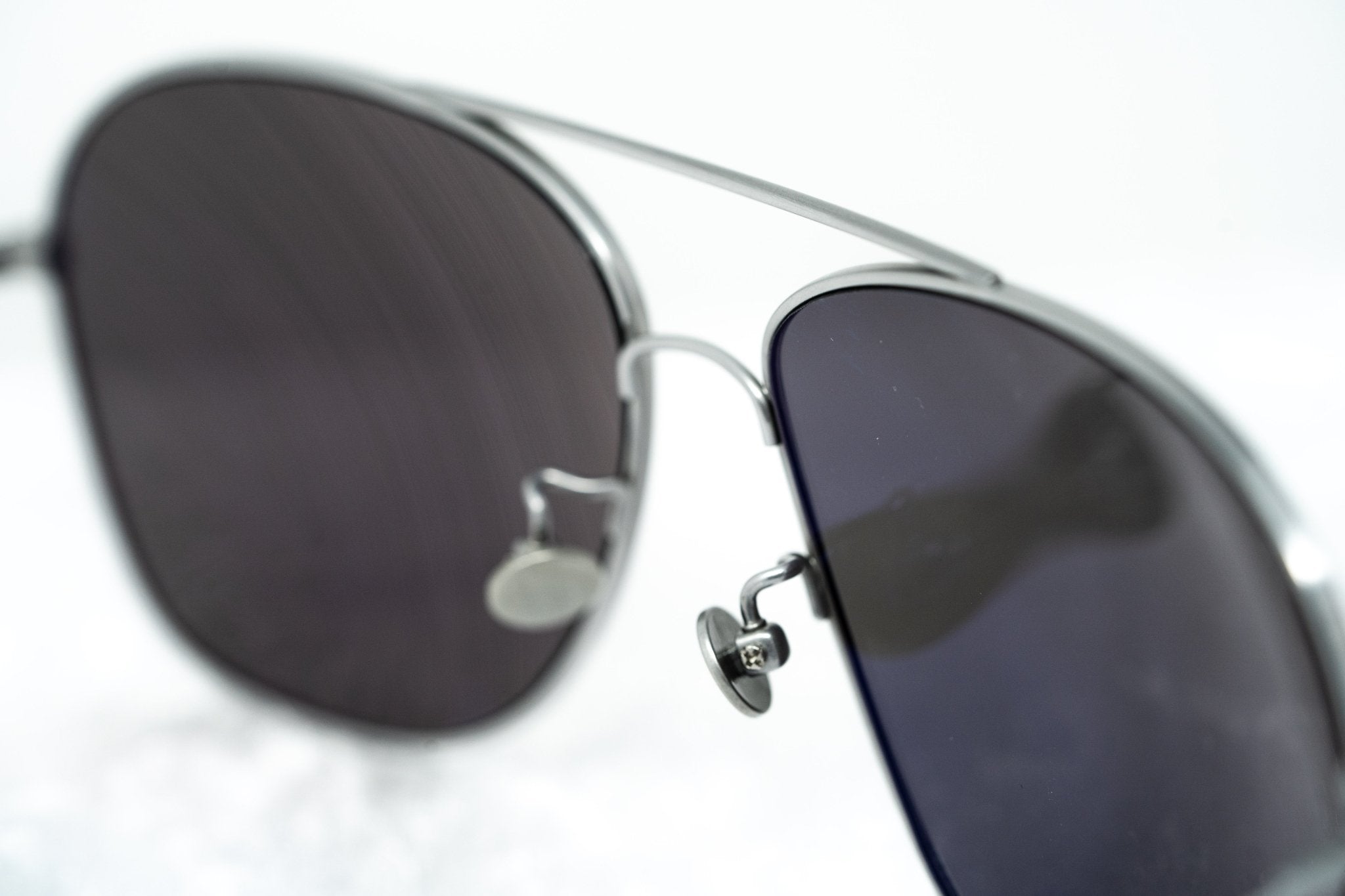 Ann Demeulemeester Men's Sunglasses Silver AD48C2SUN-GR8 Sunglasses