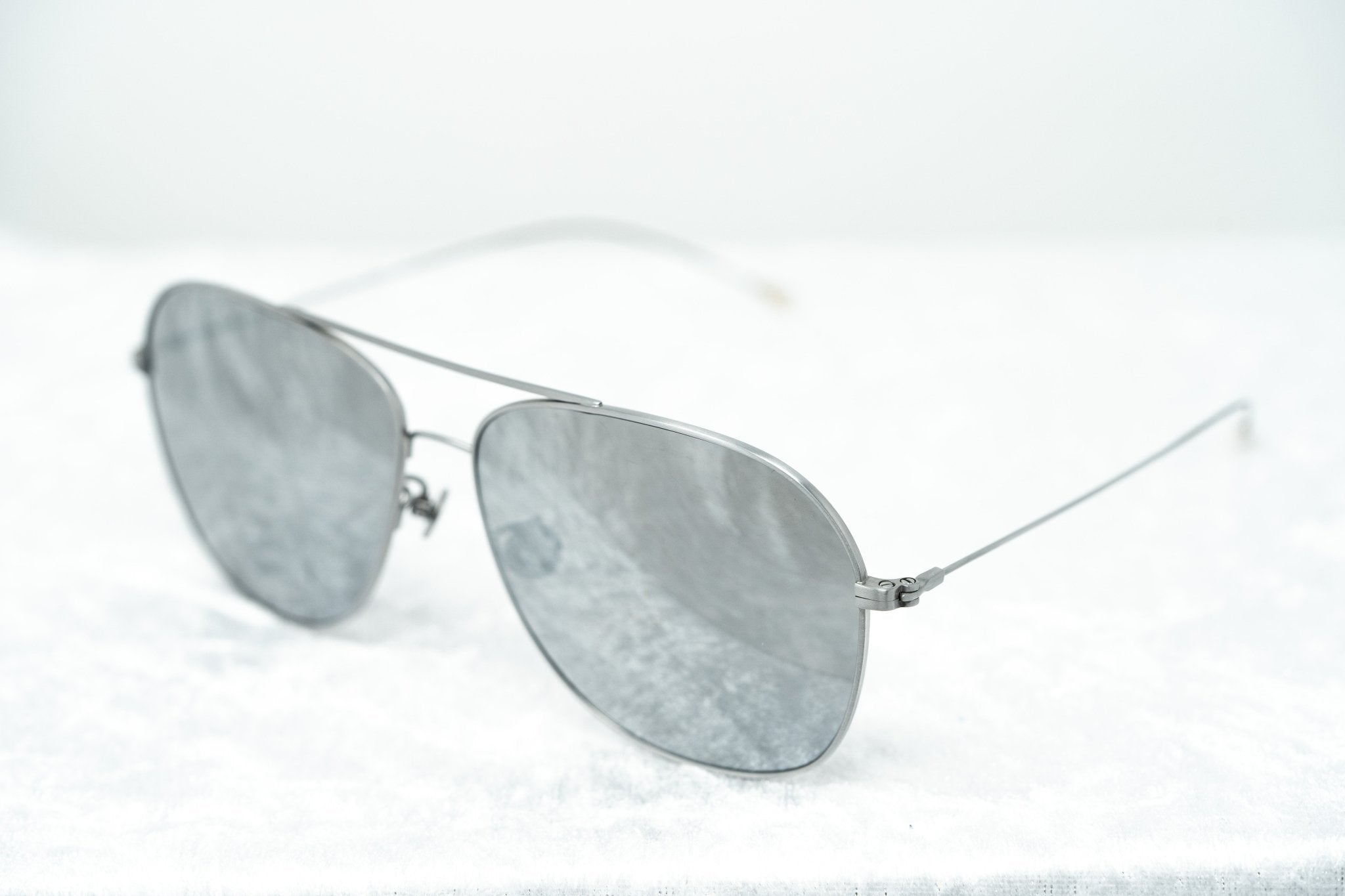 Ann Demeulemeester Men's Sunglasses Silver AD48C2SUN-GR8 Sunglasses