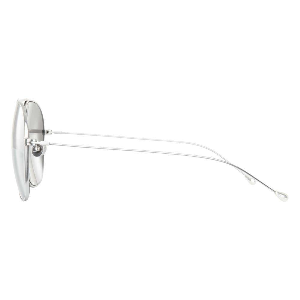 Ann Demeulemeester Men's Sunglasses Silver AD48C2SUN-GR8 Sunglasses